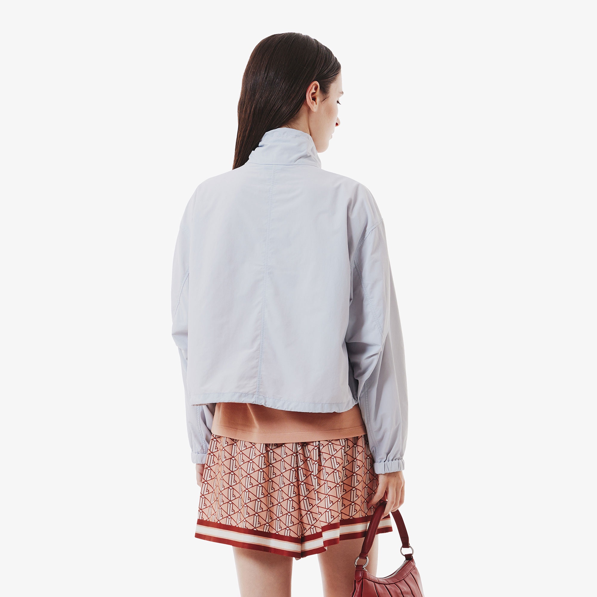 ショート&ワイドスタンドカラーブルゾン