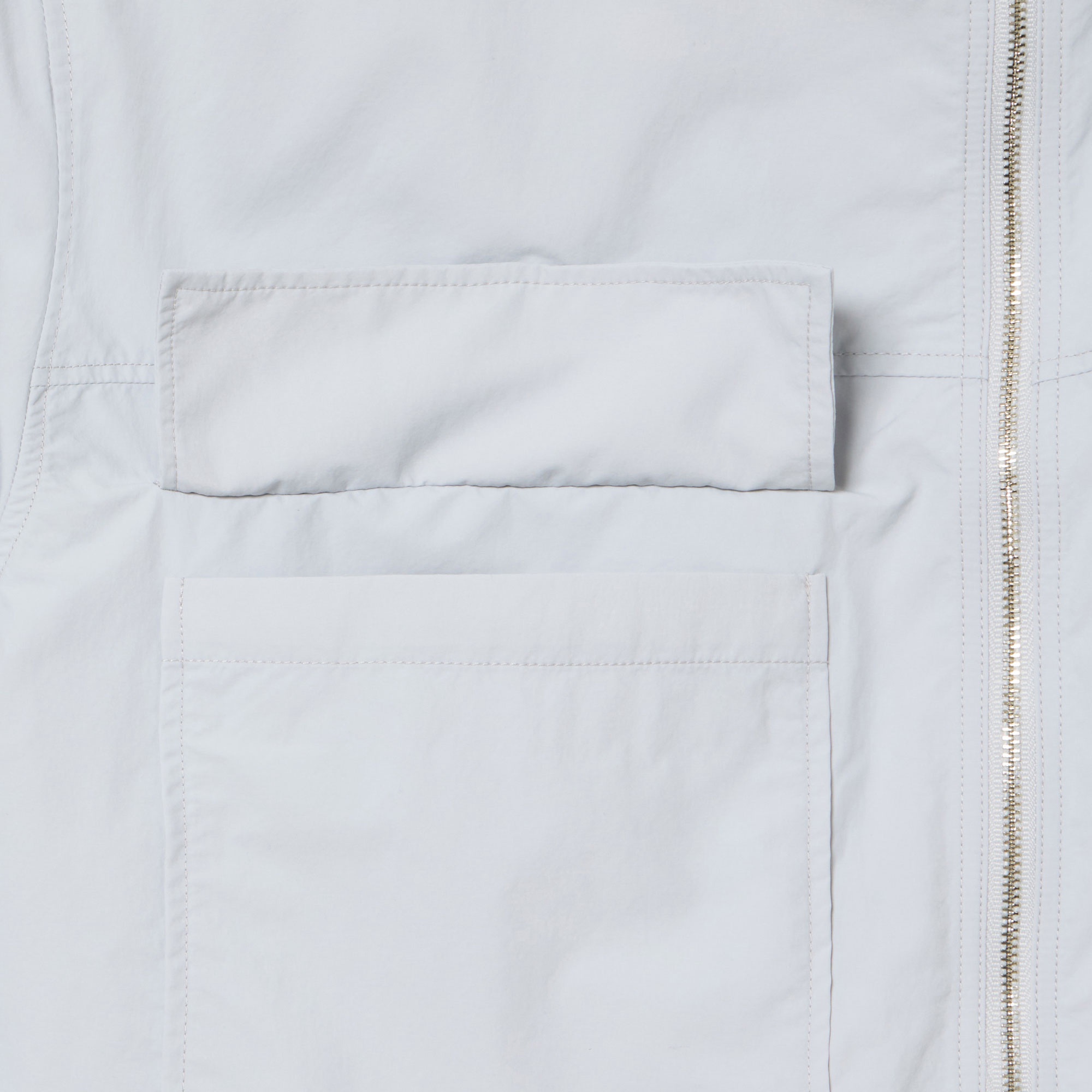 ショート&ワイドスタンドカラーブルゾン