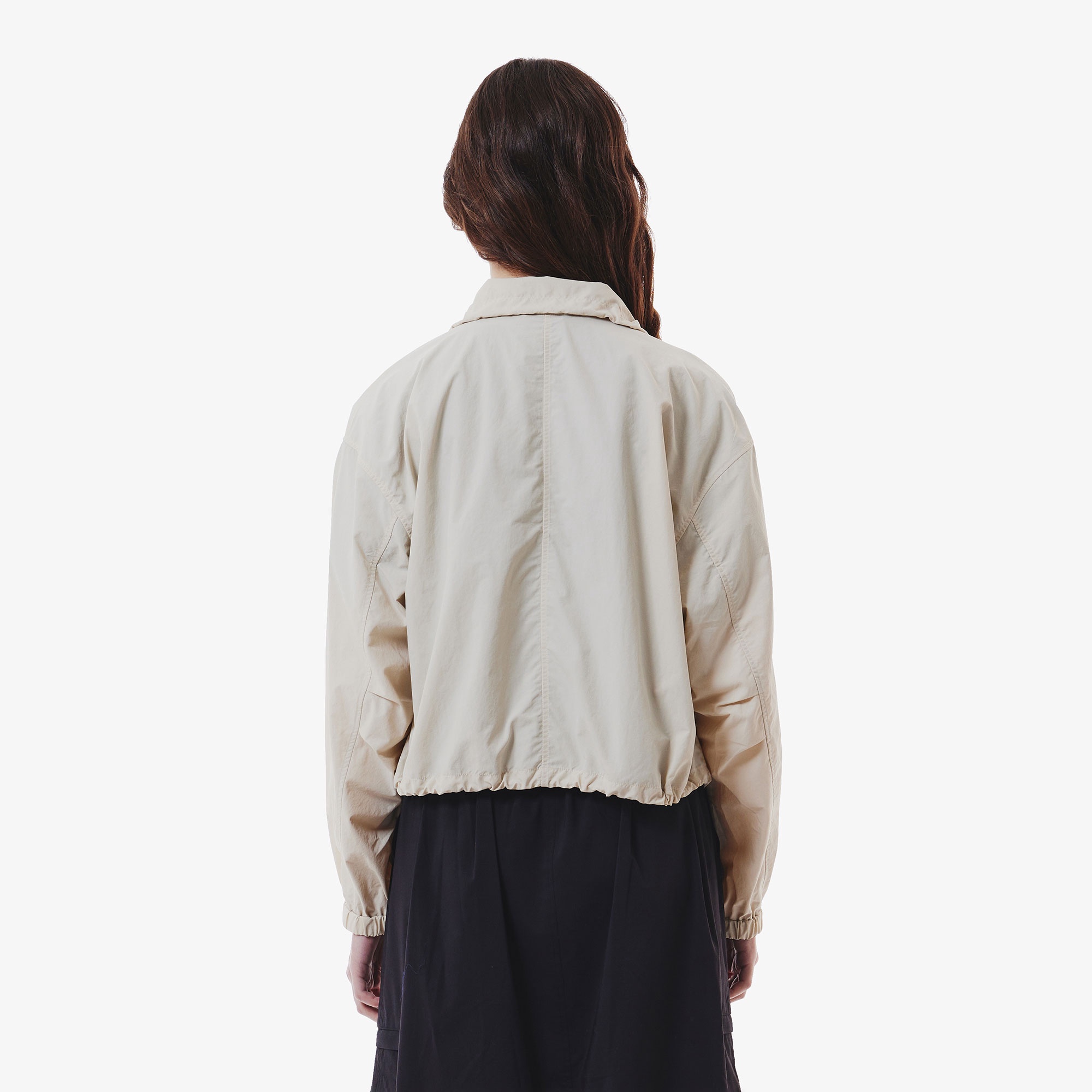 ショート&ワイドスタンドカラーブルゾン