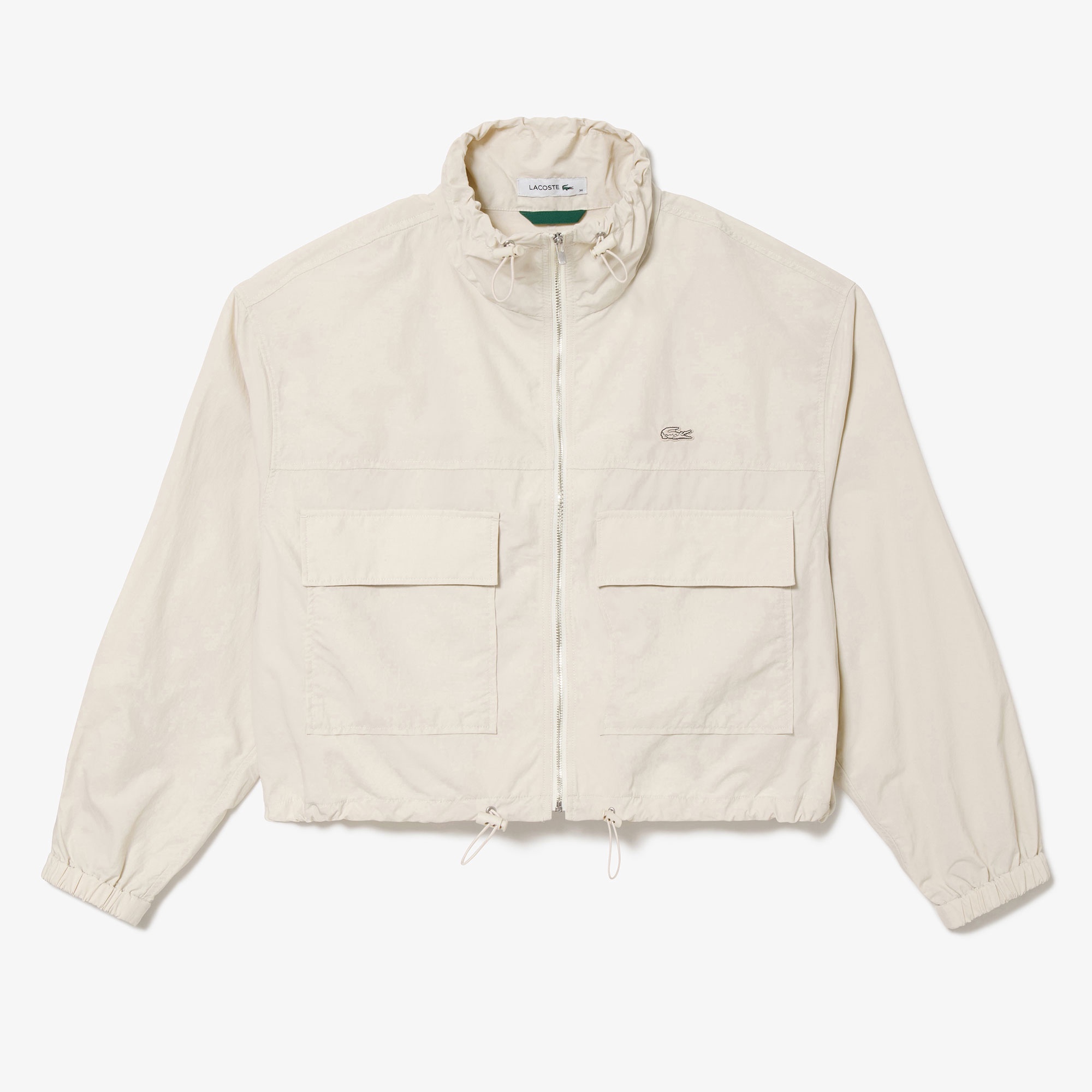 ショート&ワイドスタンドカラーブルゾン