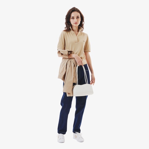 ウエストシャーリングシャツブルゾン