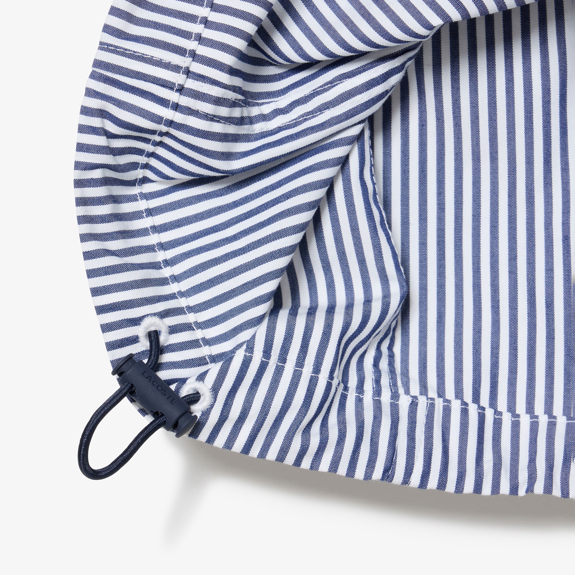 ショート&ワイドストライプシャツ