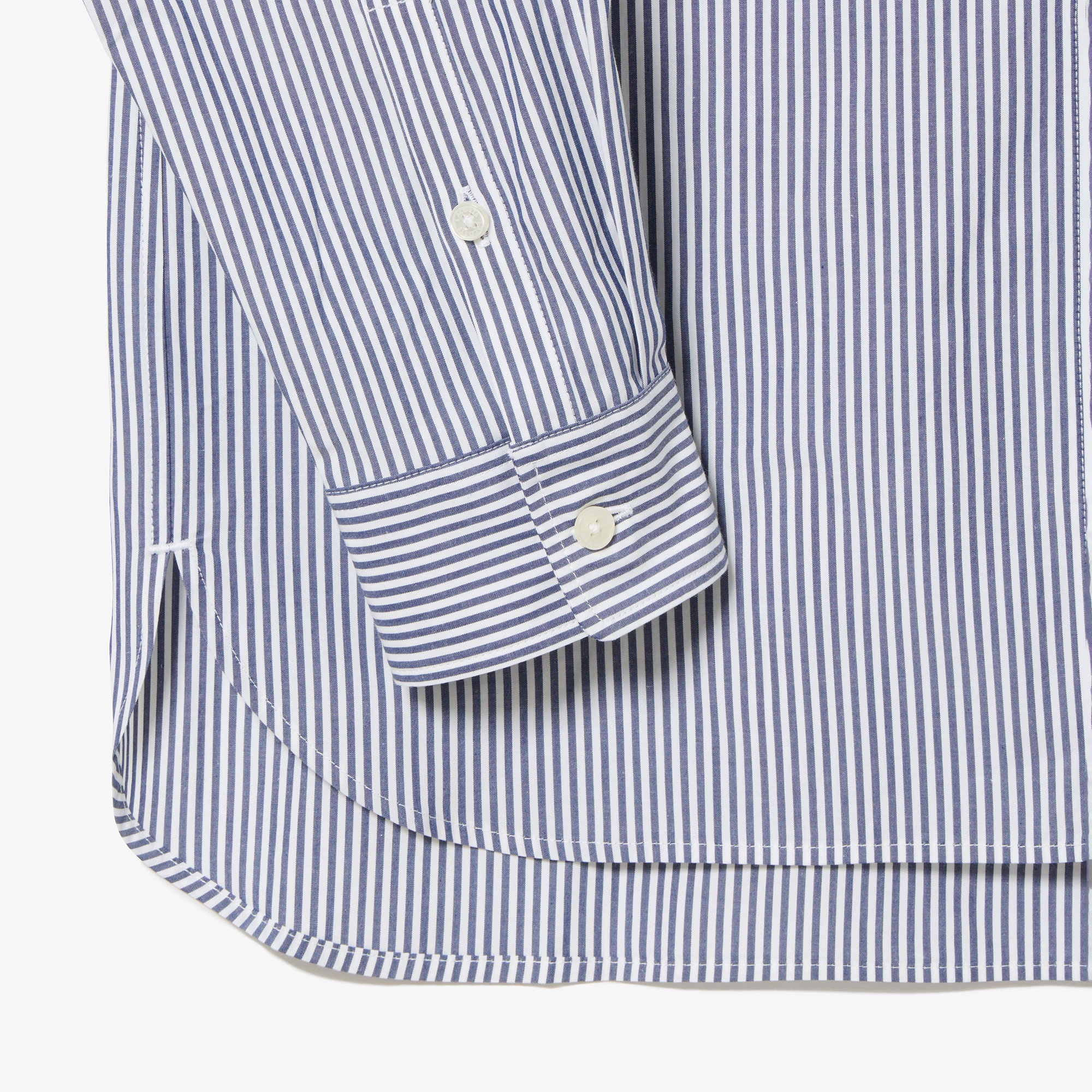 ベーシックストライプシャツ