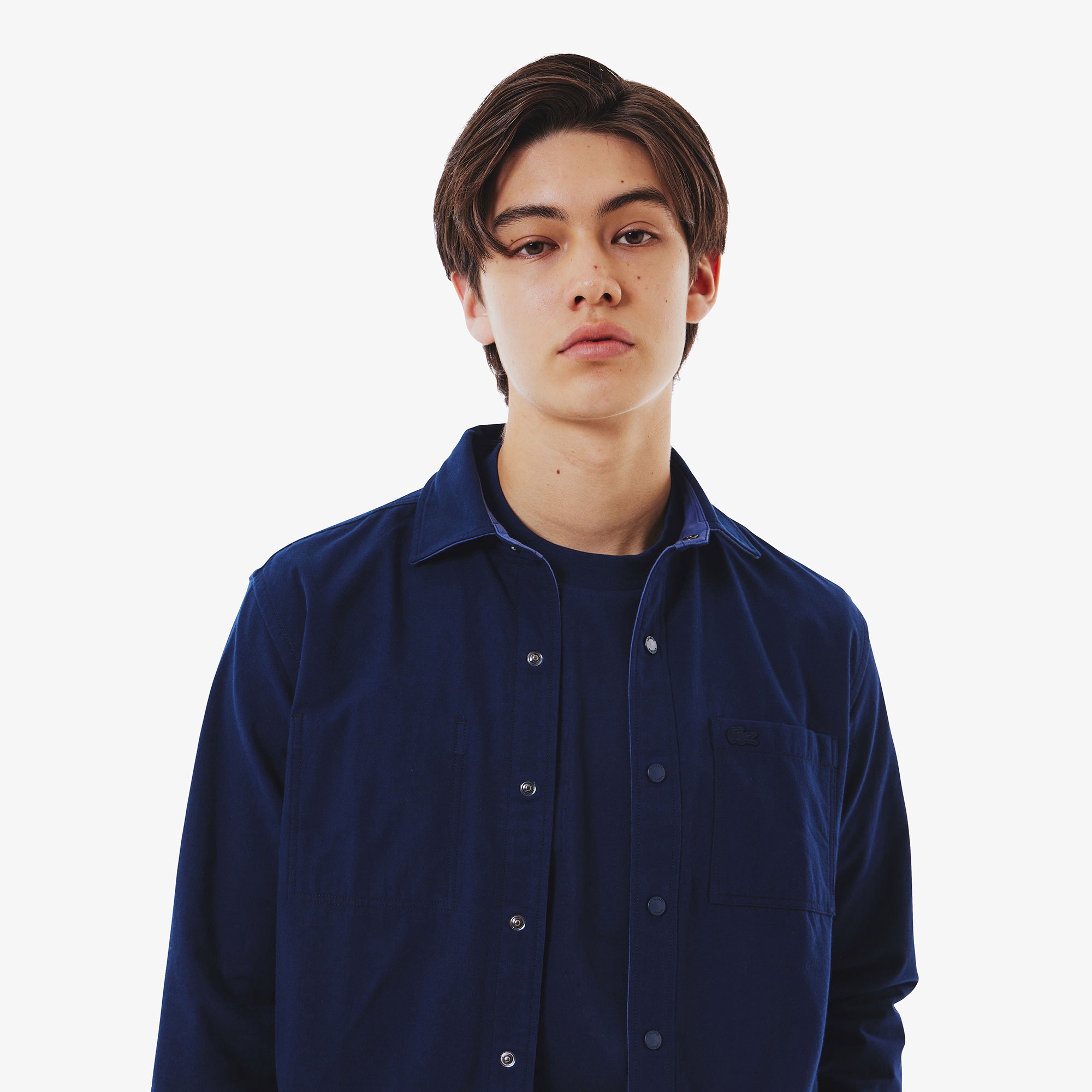 カラーリバーシブルシャツ