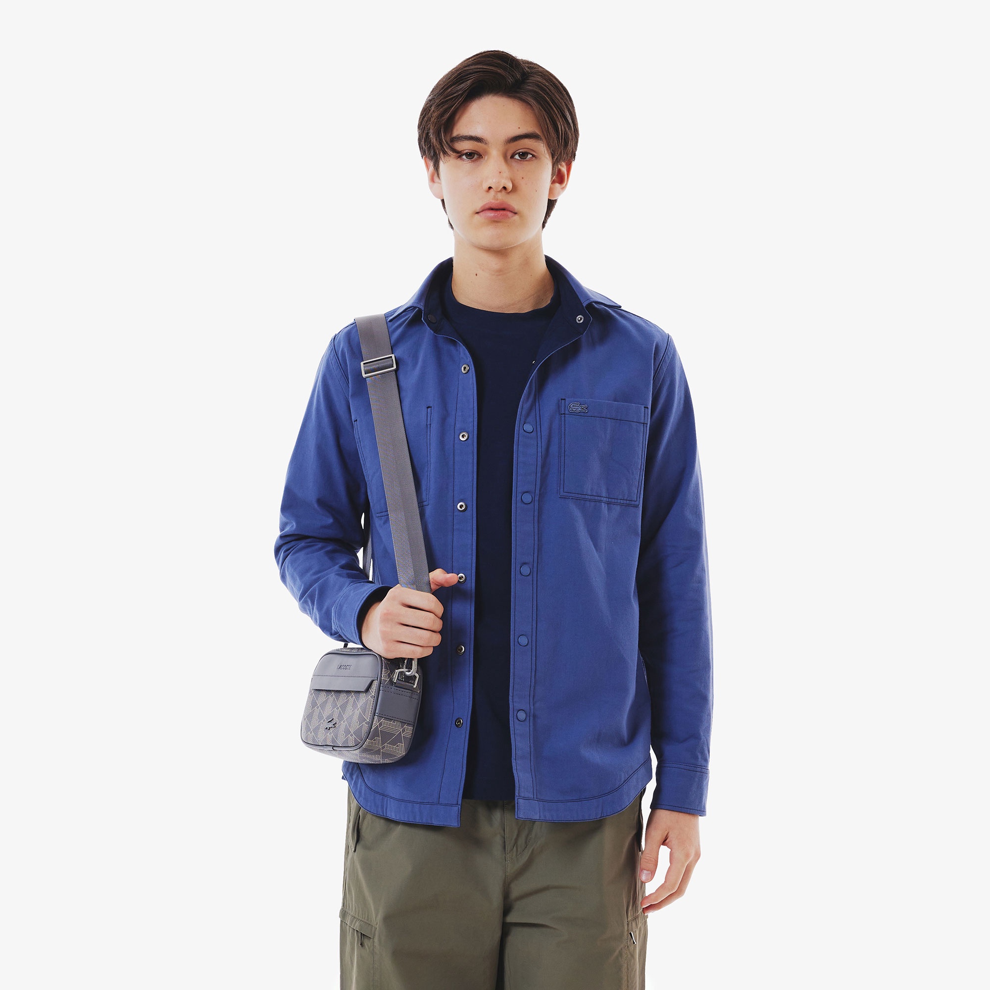 カラーリバーシブルシャツ