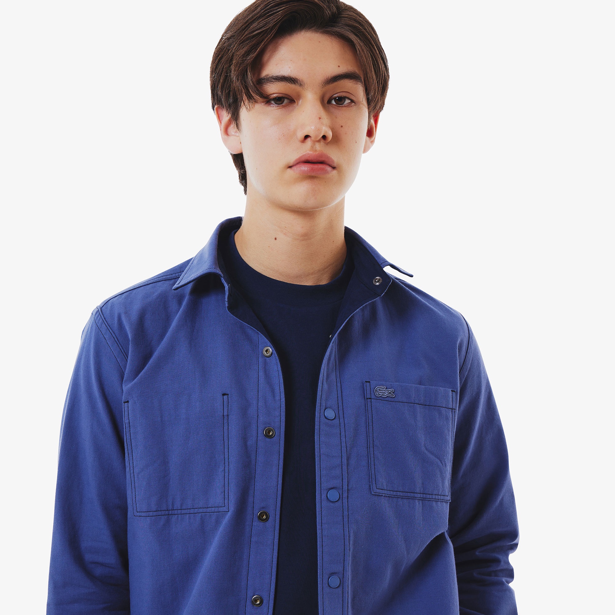 カラーリバーシブルシャツ