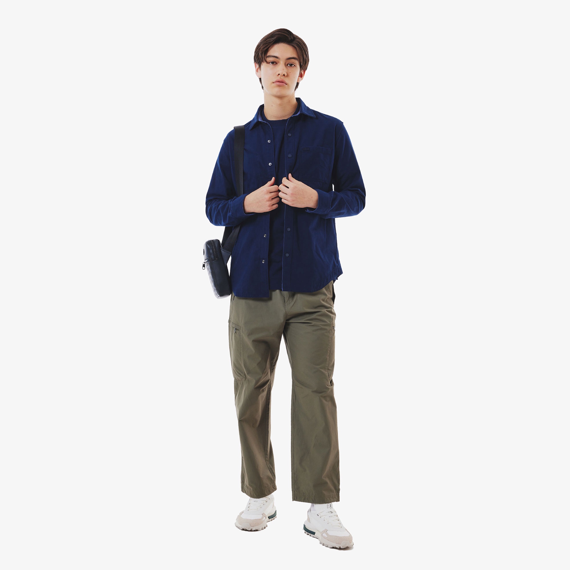 カラーリバーシブルシャツ