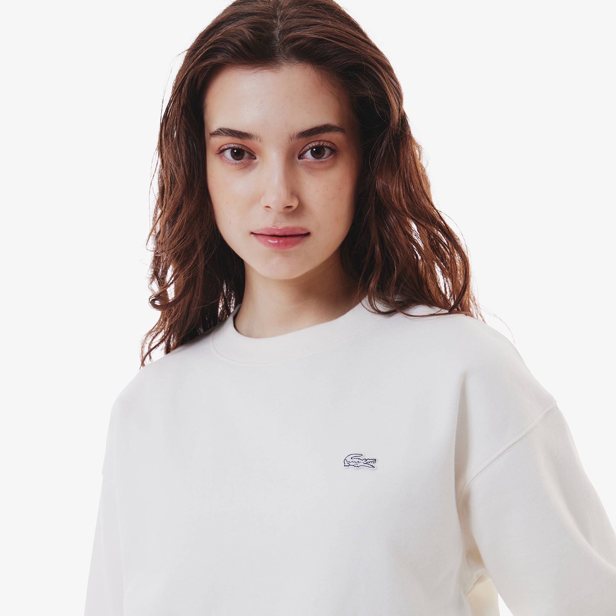 クロップドクルーネックスウェット