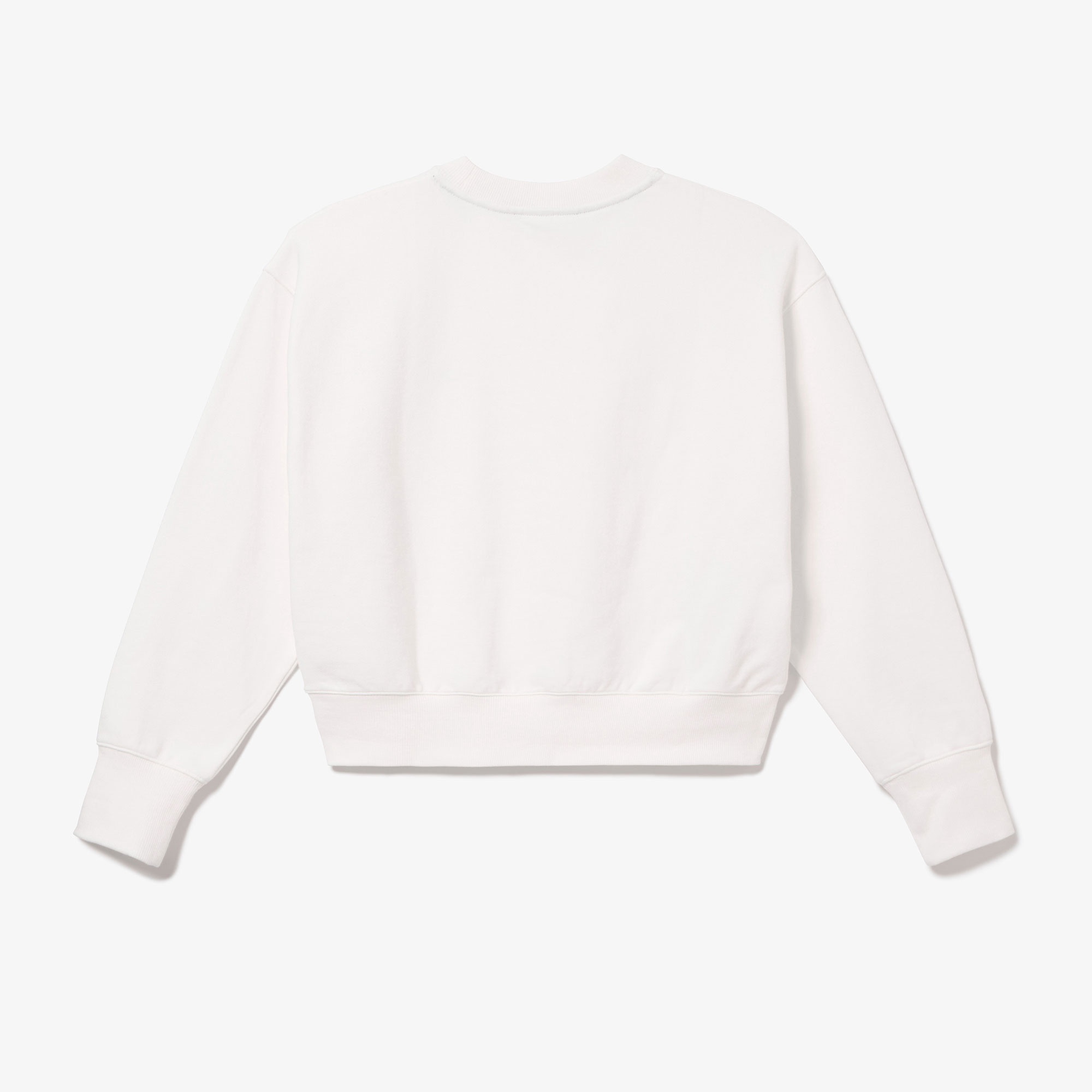 クロップドクルーネックスウェット