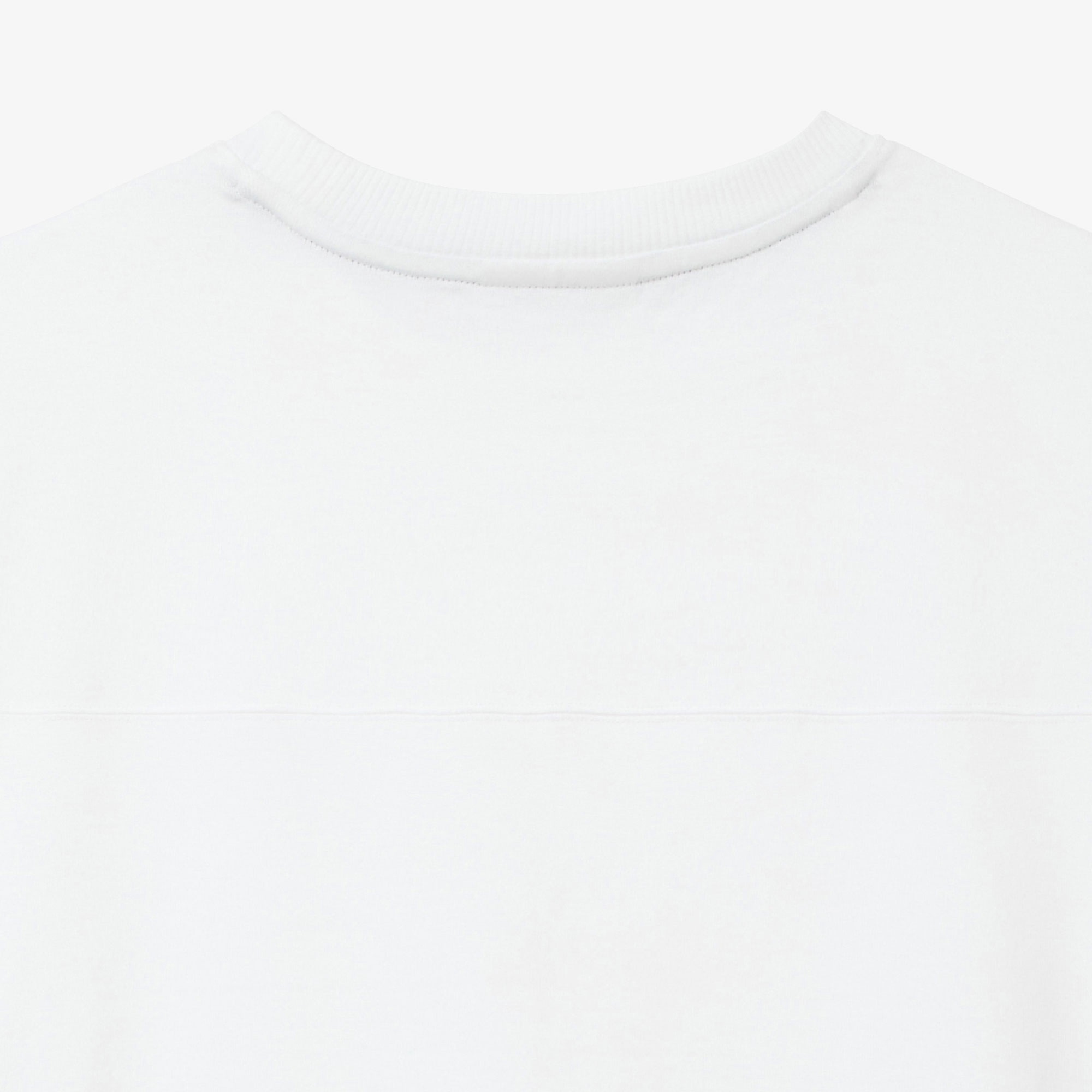 裾口ドローストリング入りクロップドTシャツ
