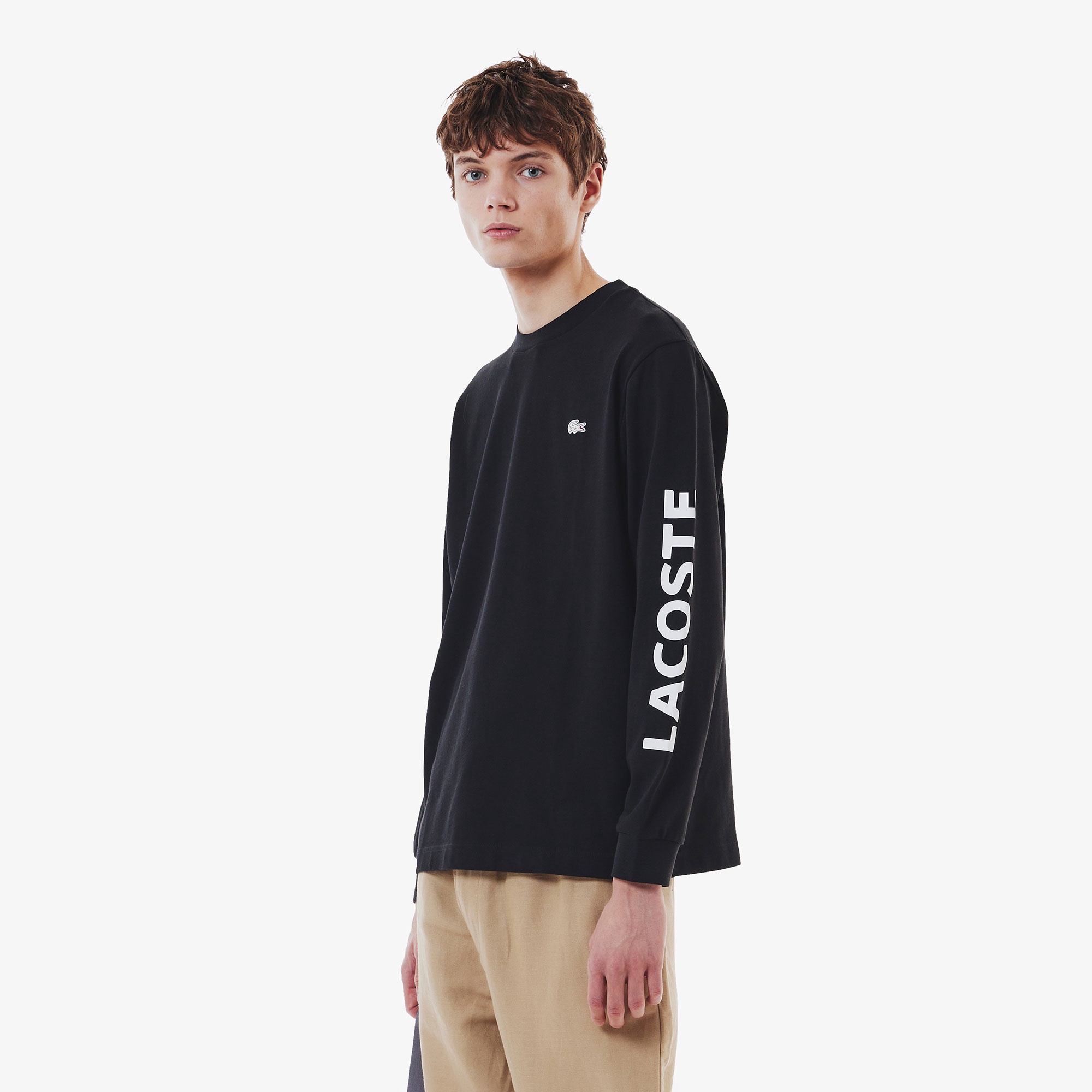 ヘビーウェイトスリーブプリントTシャツ