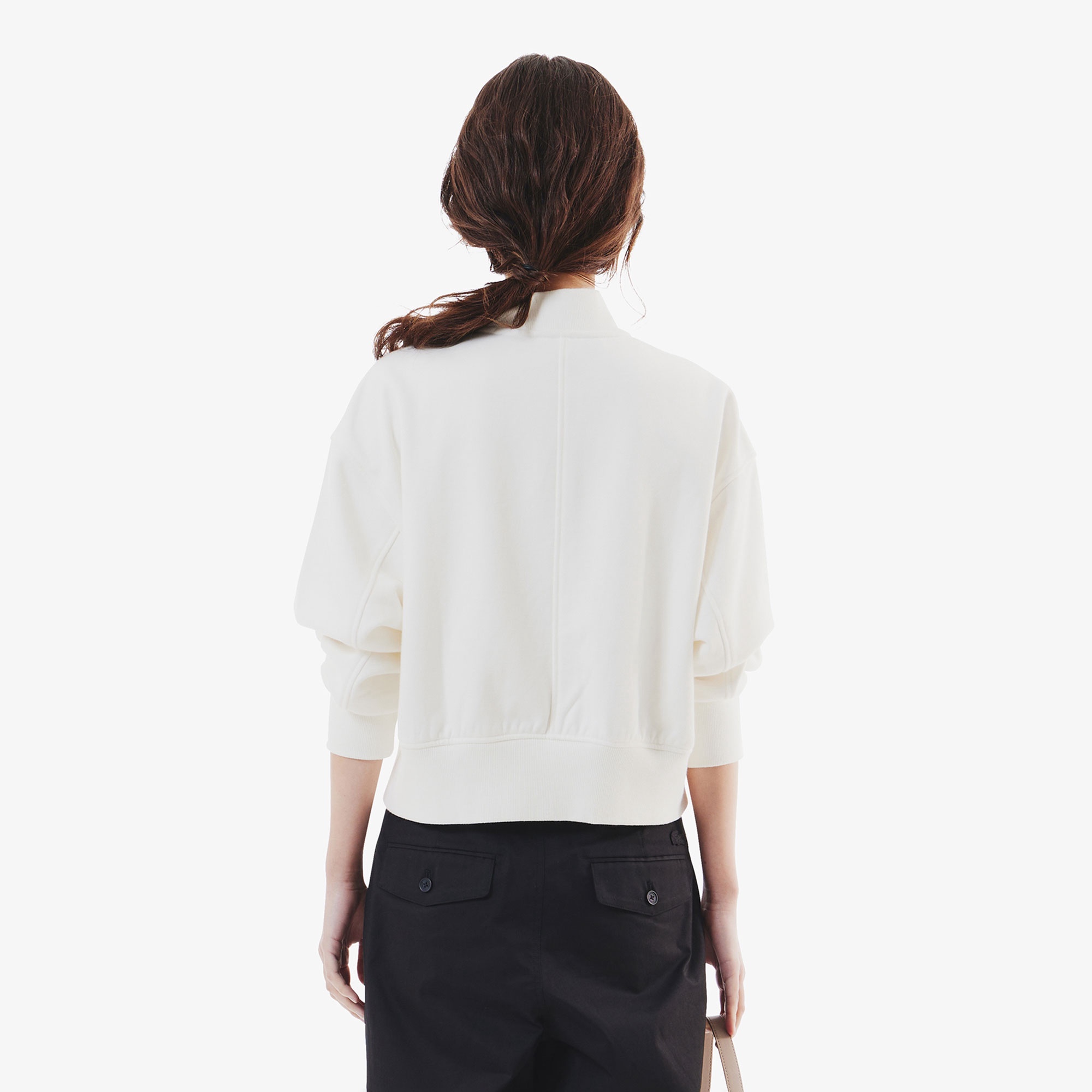 裏パイルスウェットMA-1ブルゾン