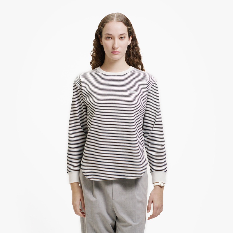 ラコステ　ワッフルボーダーＴシャツ ワッフルボーダーTシャツ TF012J - ラコステ（LACOSTE）公式オンライン