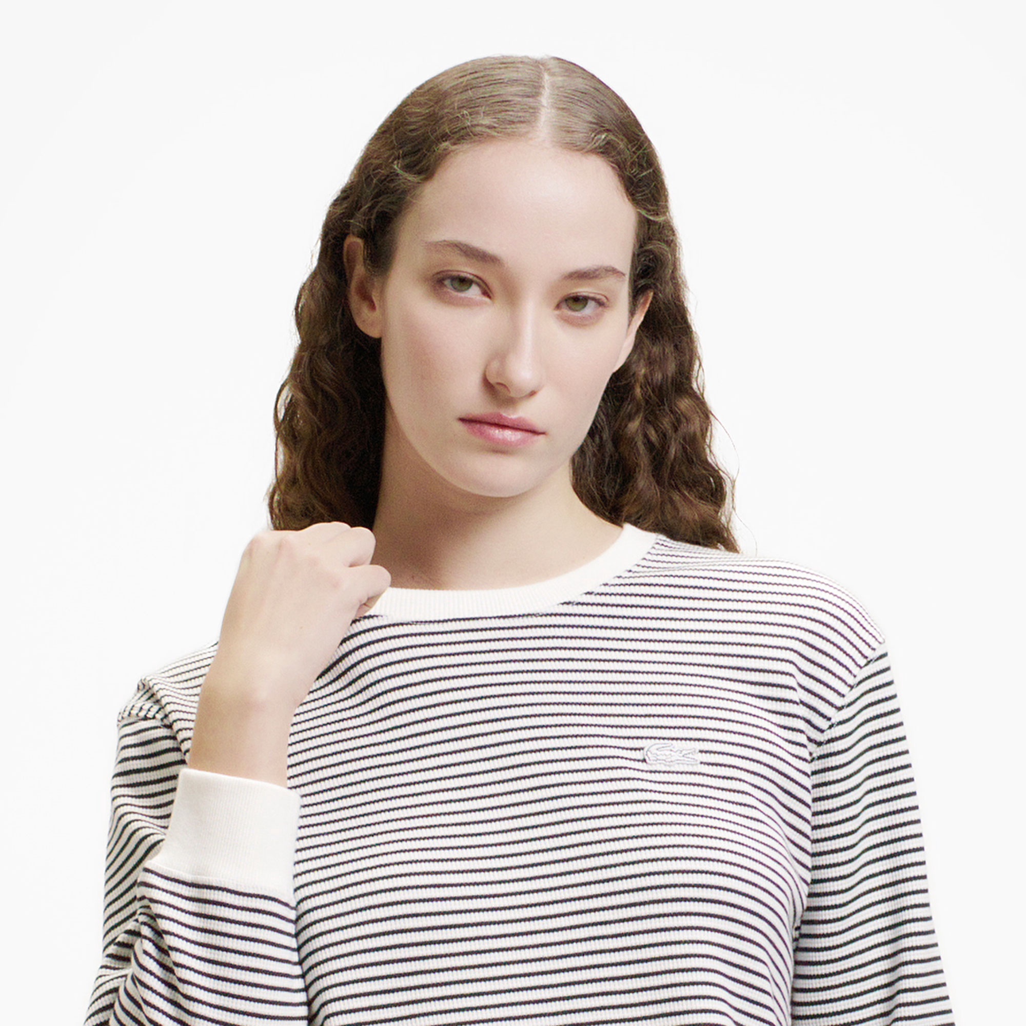 ワッフルボーダーTシャツ