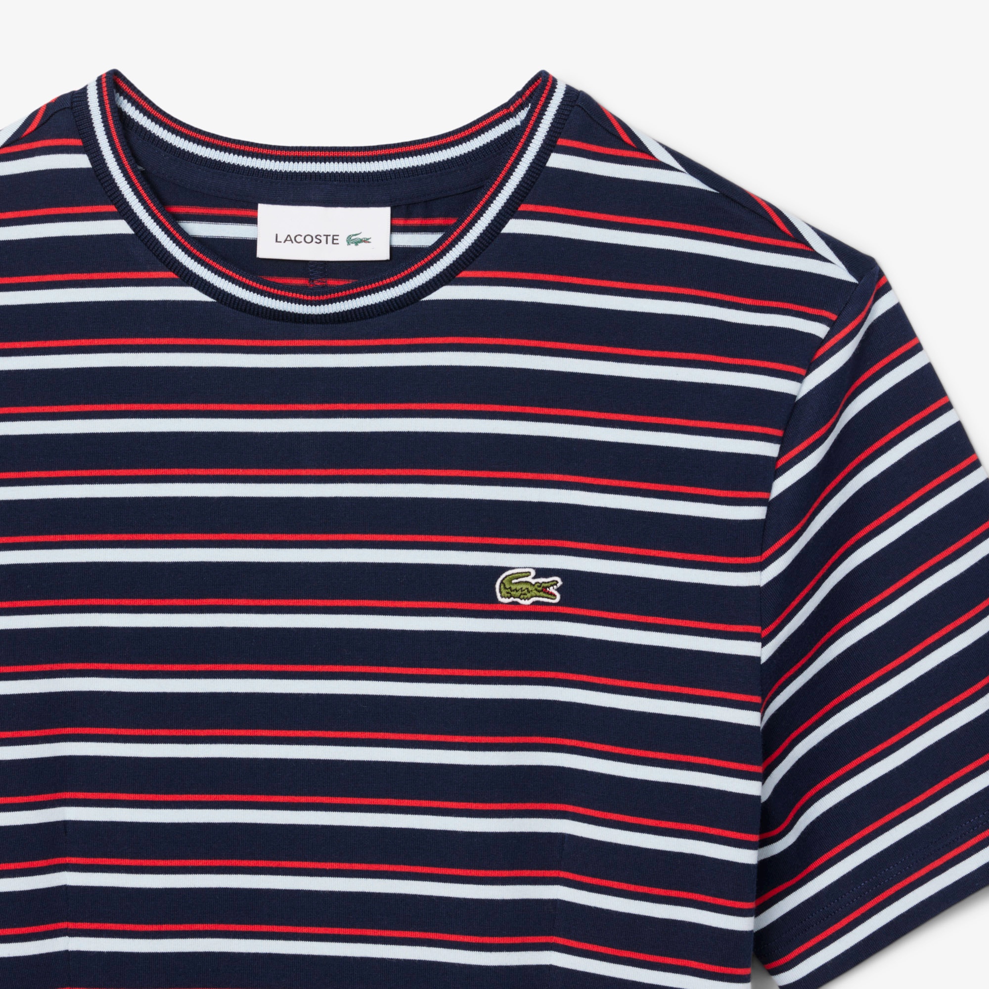 バイカラーボーダーTシャツドレス