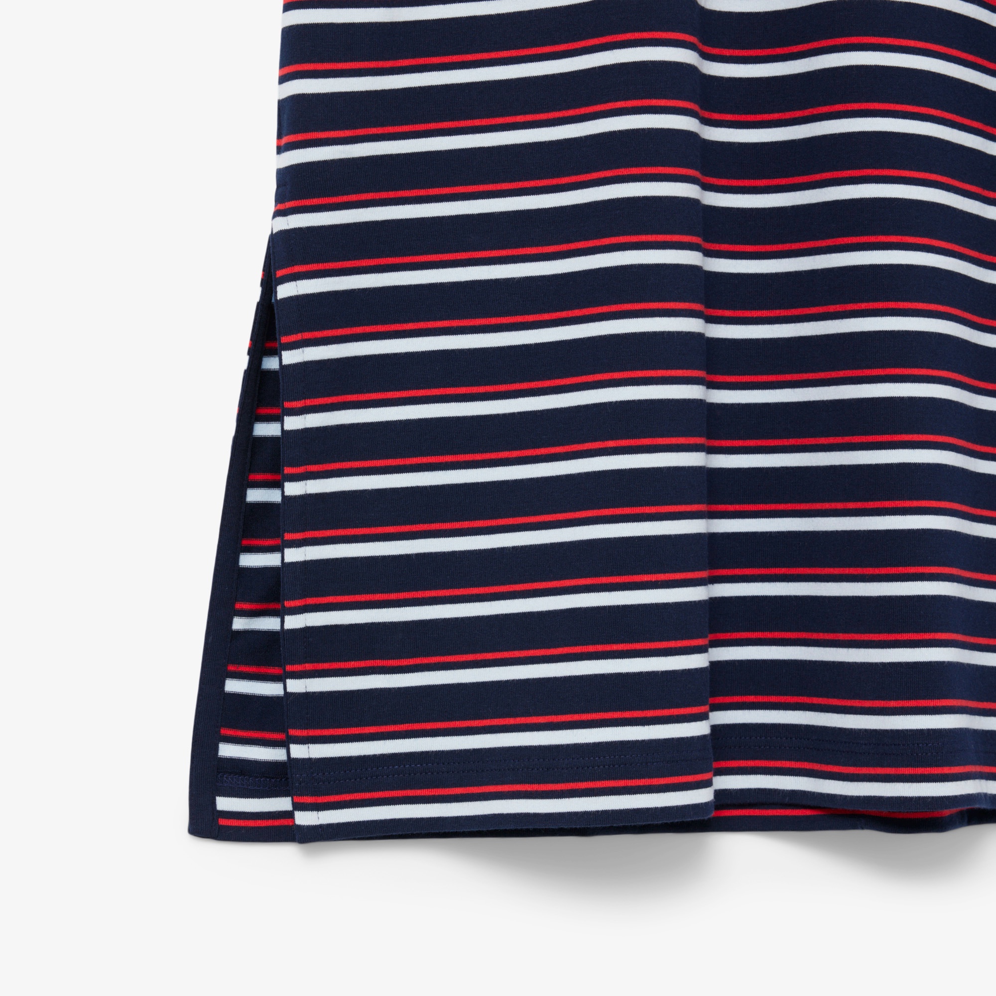 バイカラーボーダーTシャツドレス