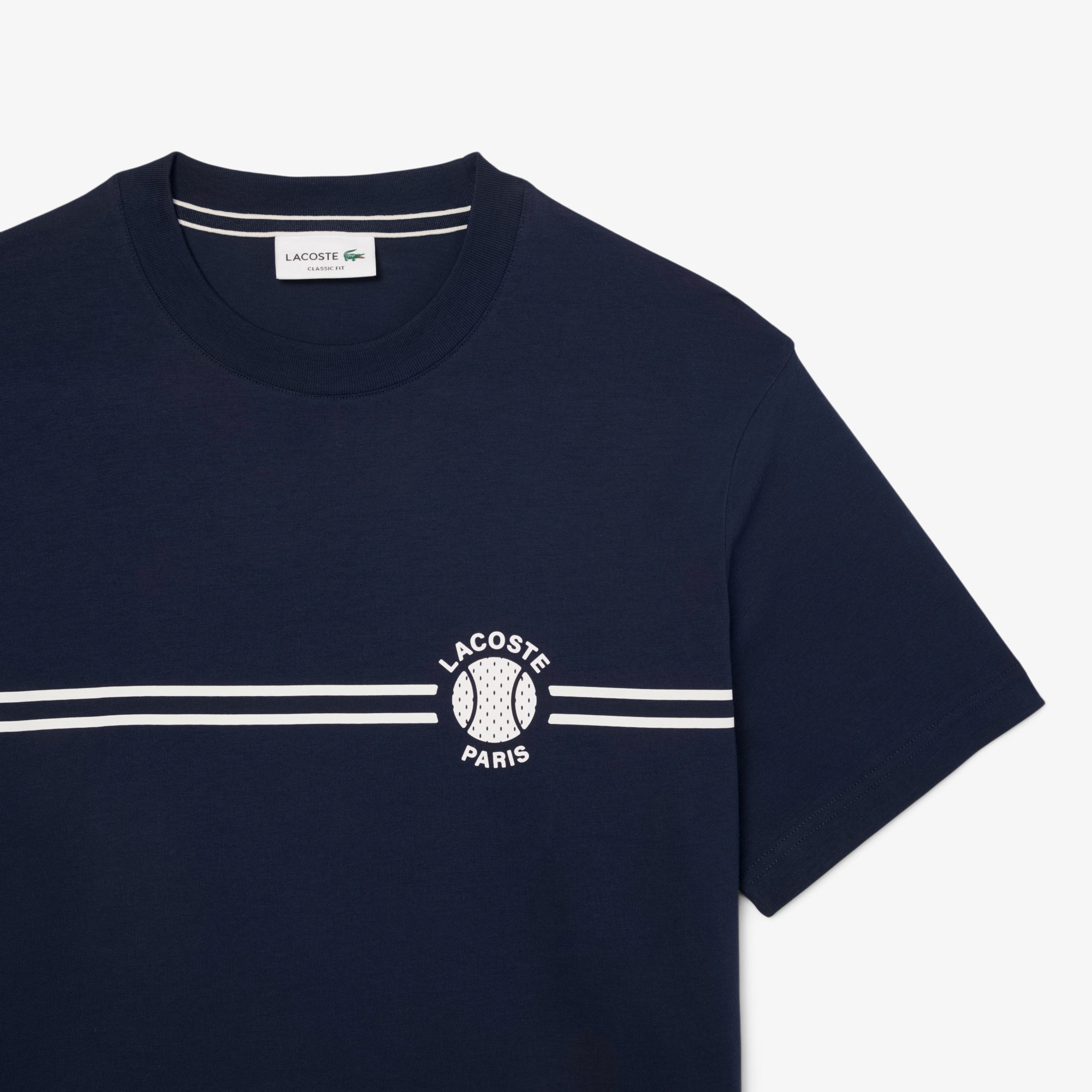 テニスボールプリントTシャツ