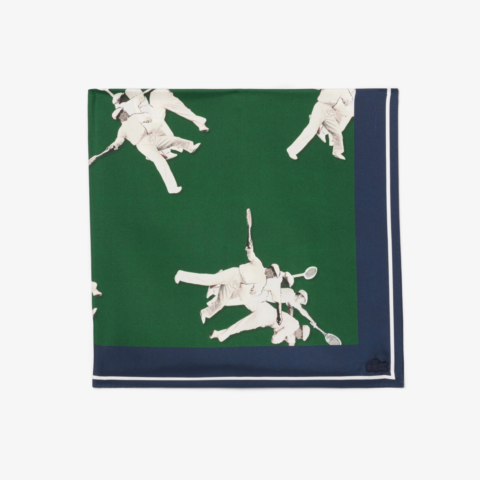 ルネ・ラコステシルクスカーフ