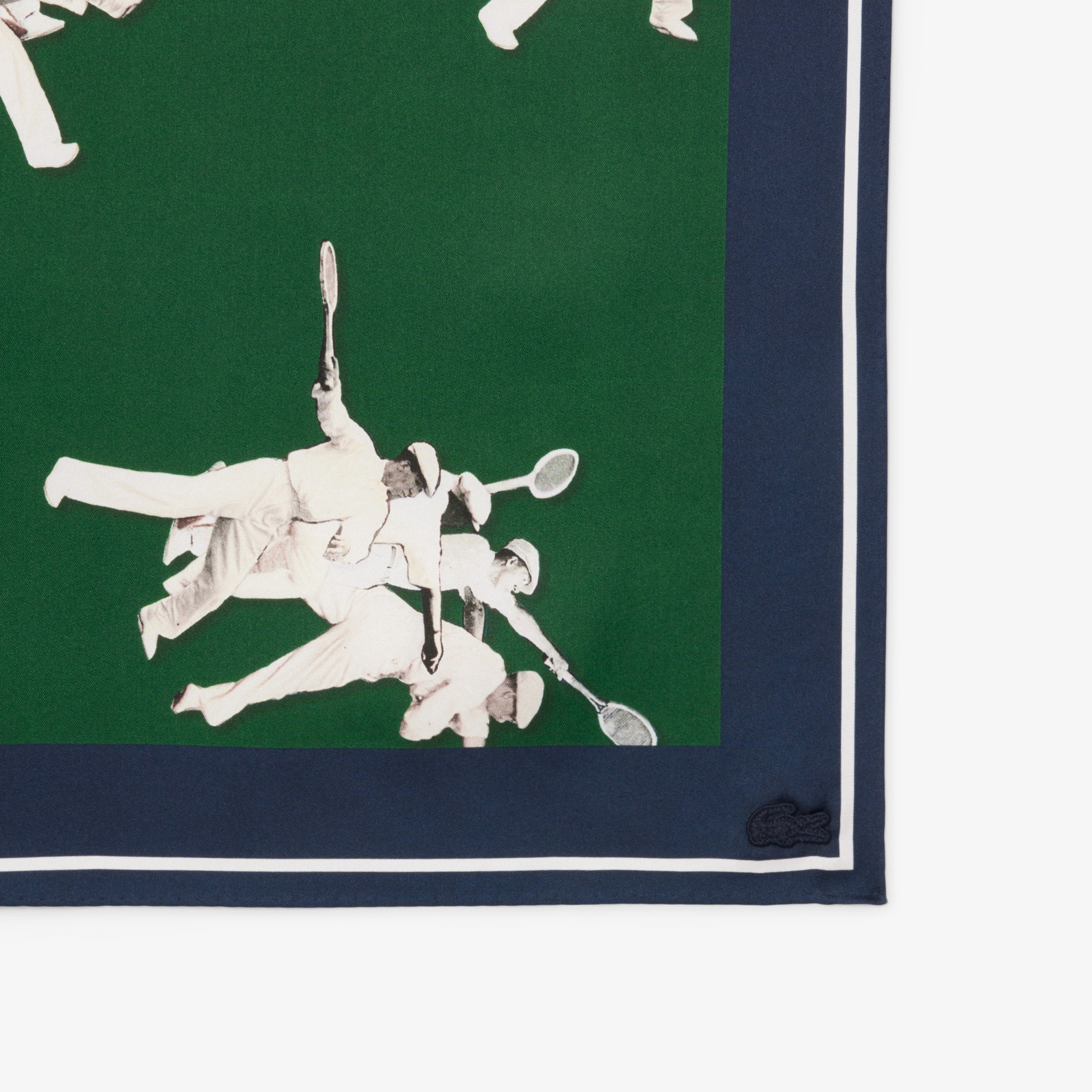 ルネ・ラコステシルクスカーフ