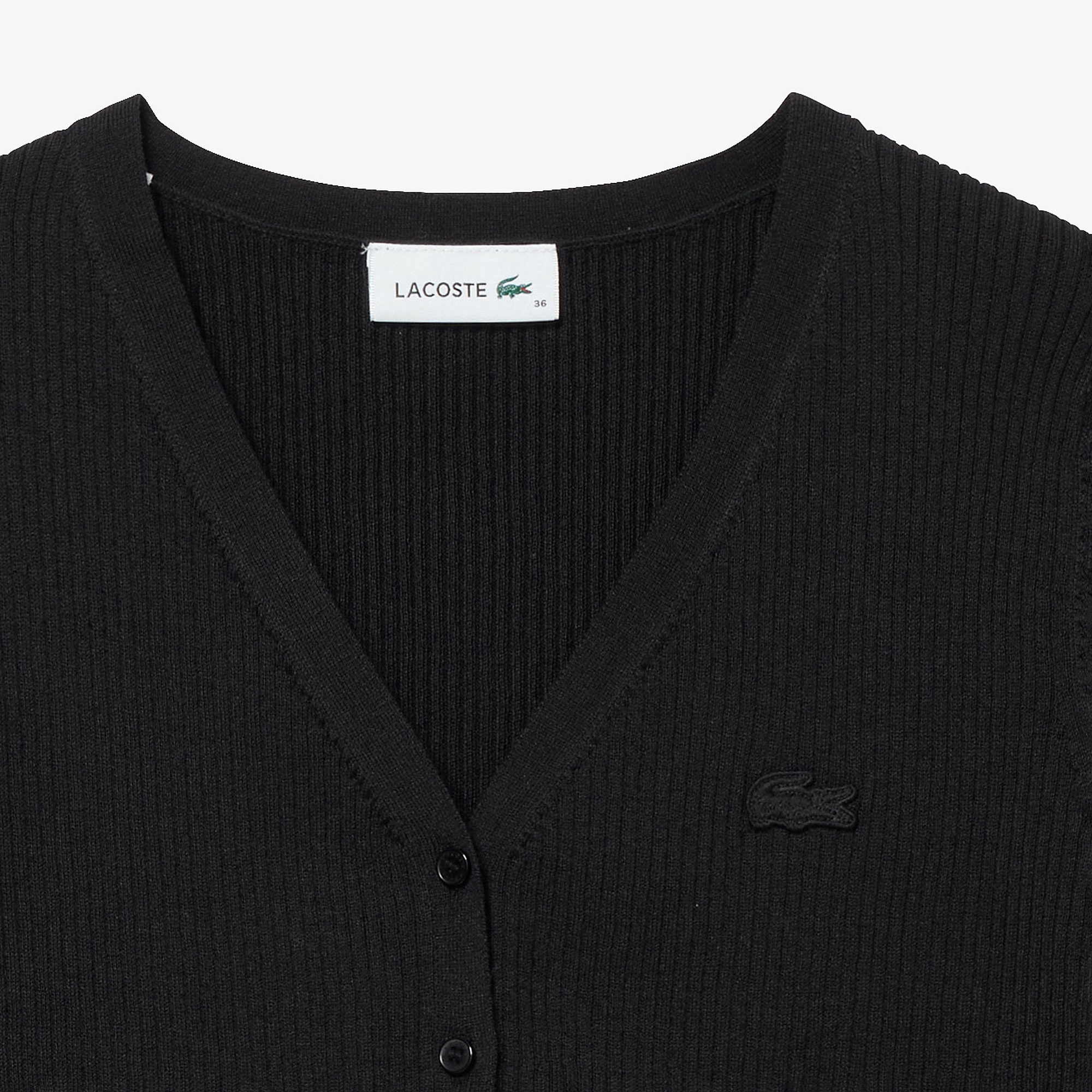 クールマックスリブニットカーディガン