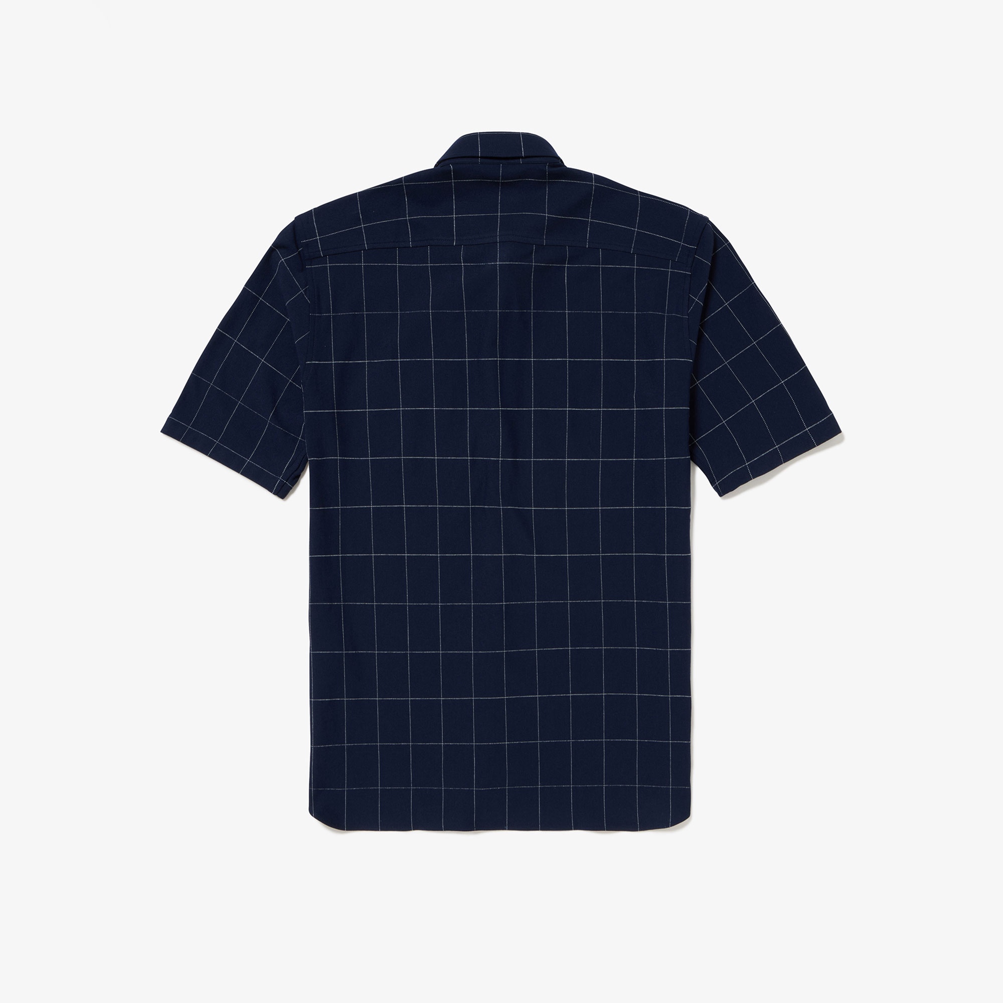 ウィンドウペーンチェックジャージシャツ