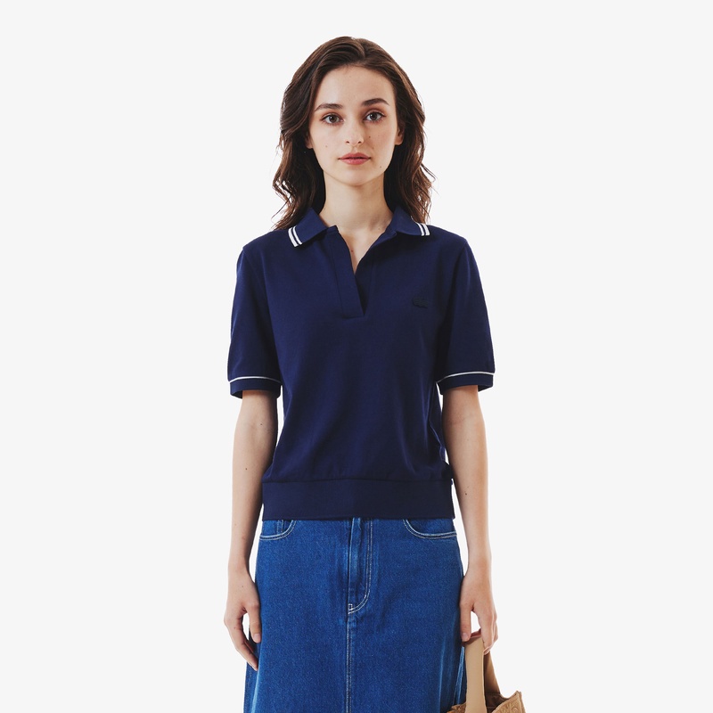 スキッパーネックポロシャツ PF006J - ラコステ（LACOSTE）公式