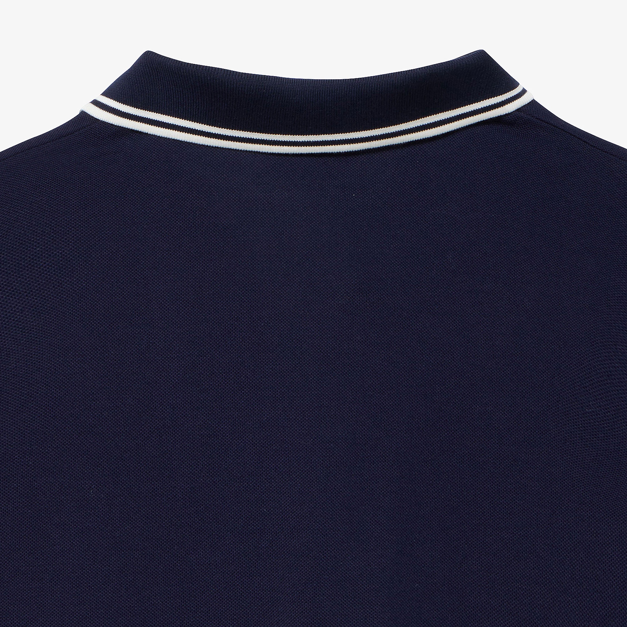 スキッパーネックポロシャツ