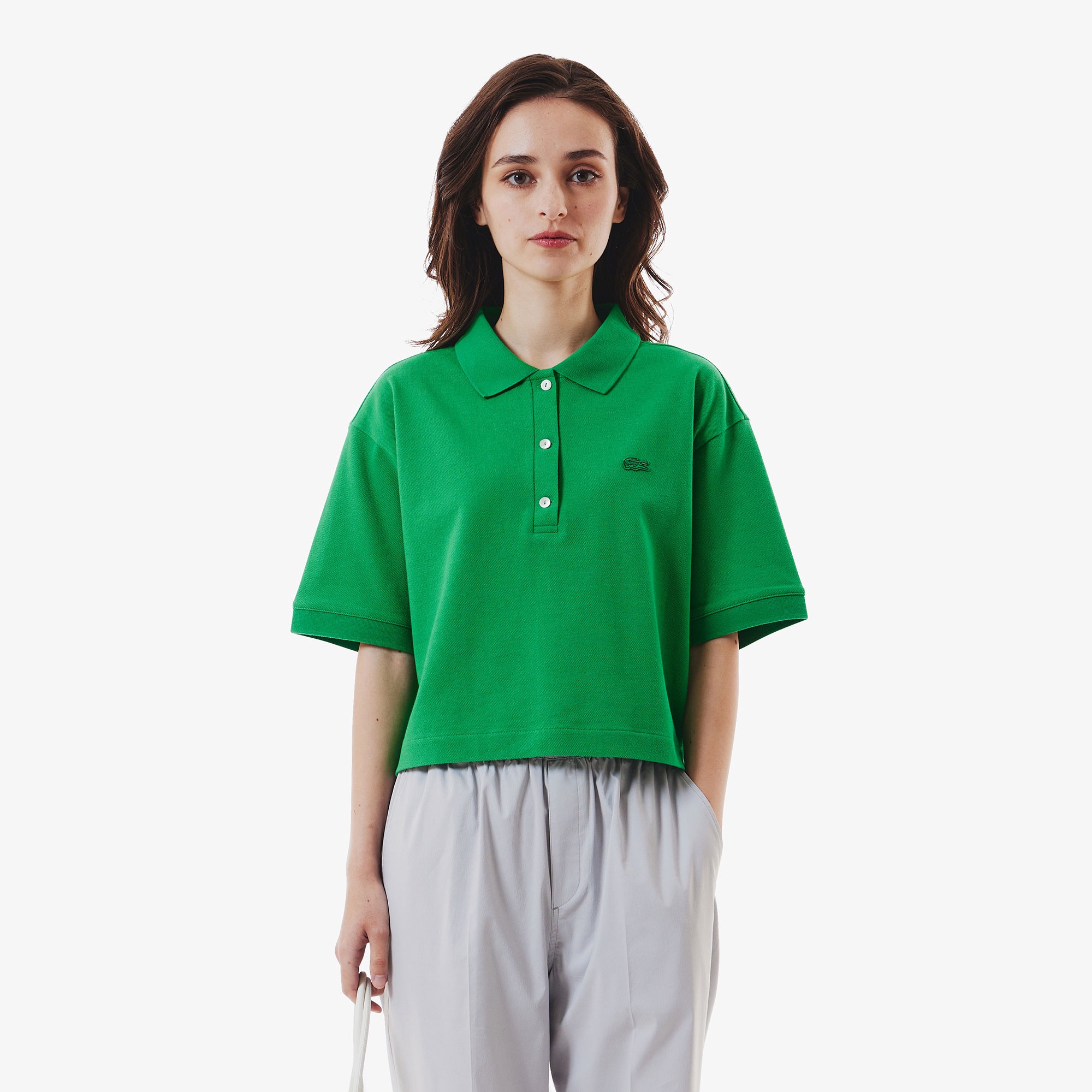 希少JUNYA WATANABE LACOSTE ポロシャツ オリーブグリーン 希少JUNYA WATANABE LACOSTE ポロシャツ オリーブグリーン 希少