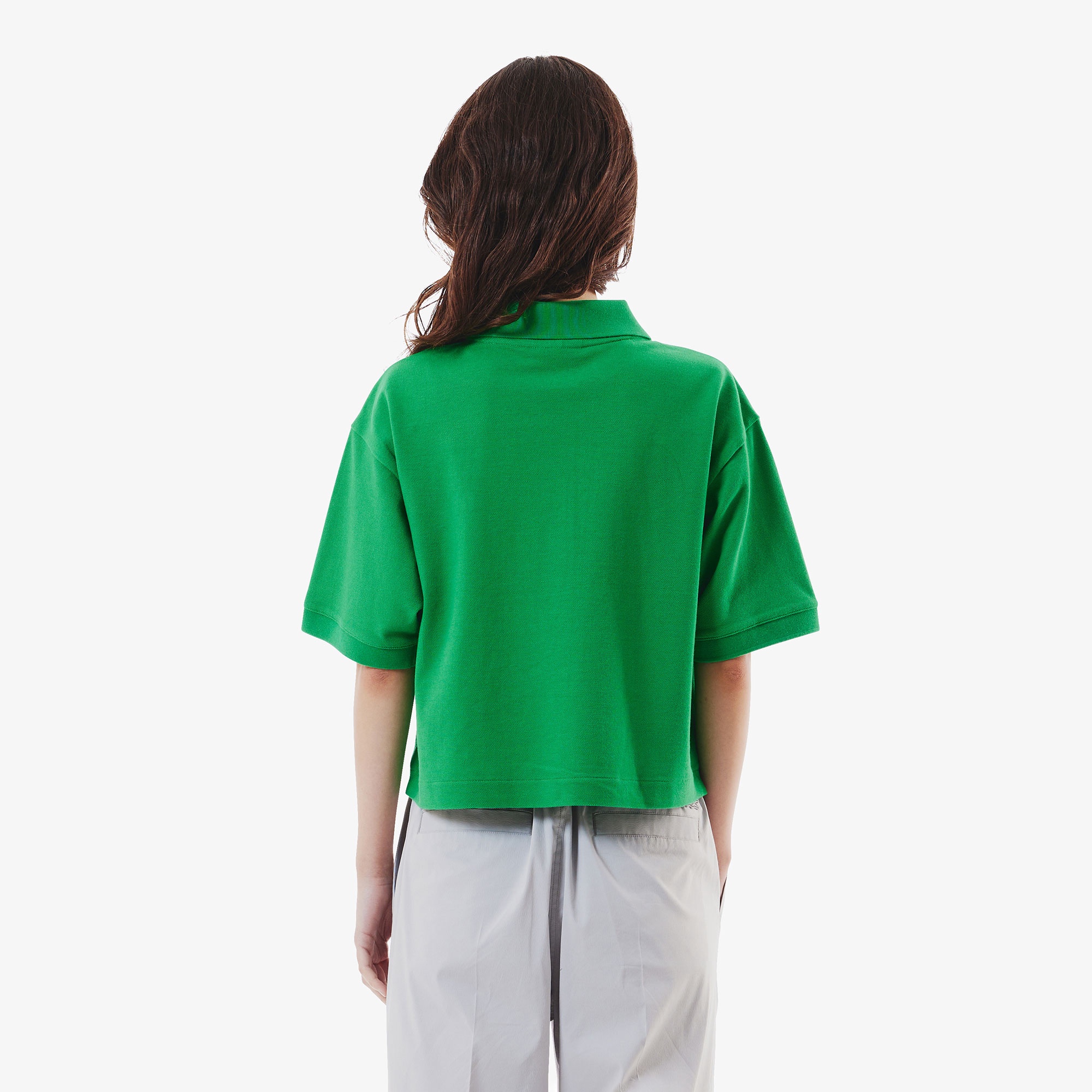 クロップドポロシャツ