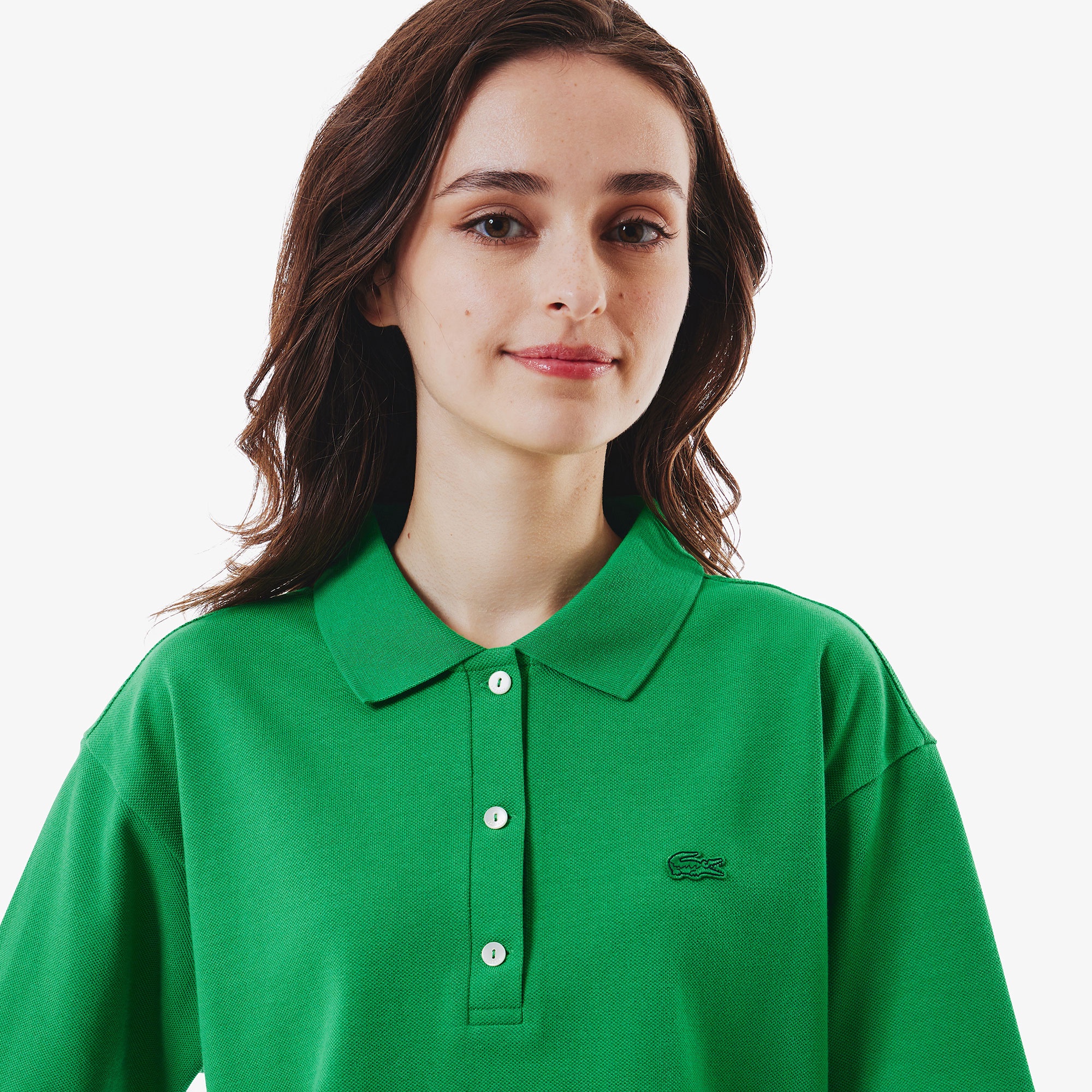 クロップドポロシャツ