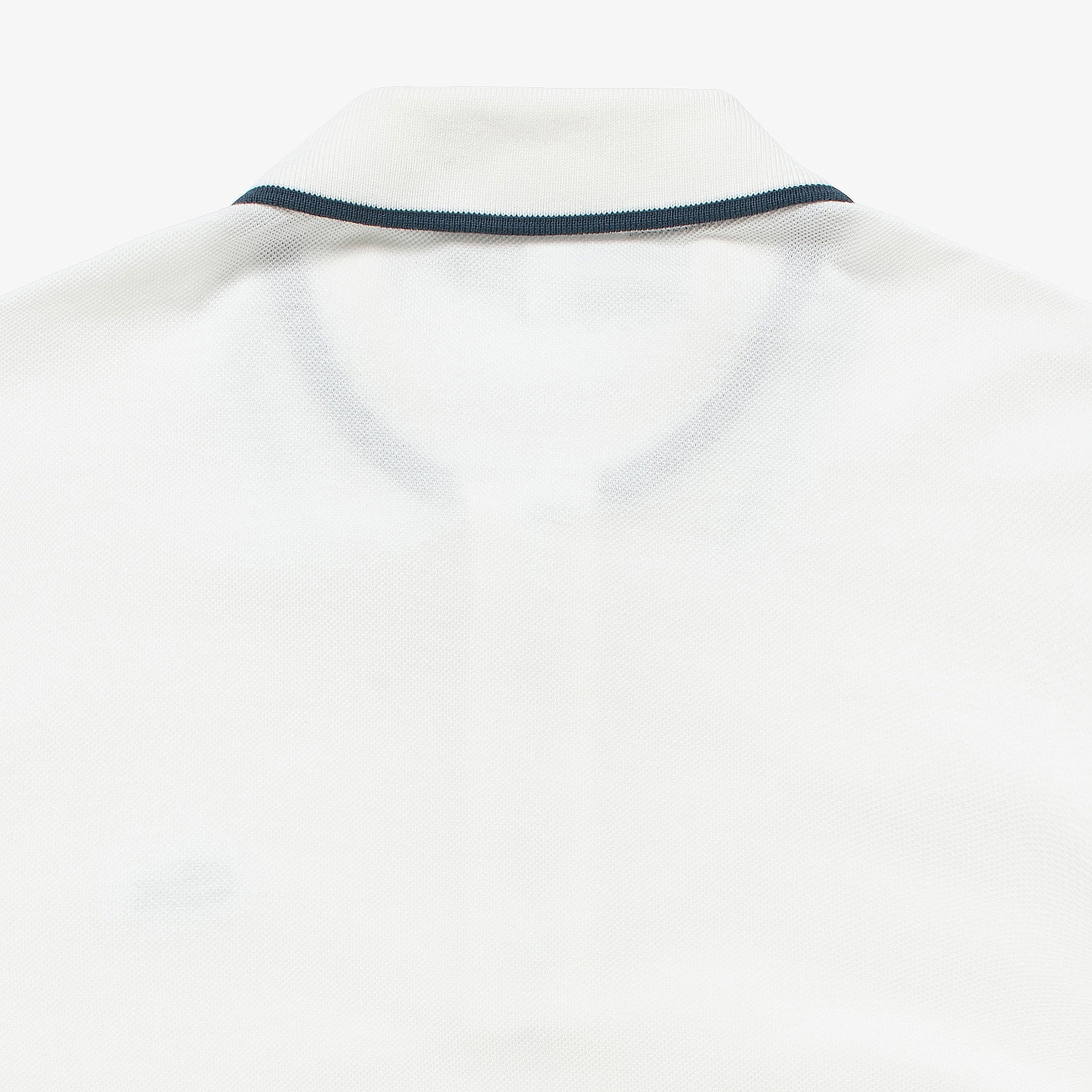 スリーブネームパッチ鹿の子地ポロシャツ