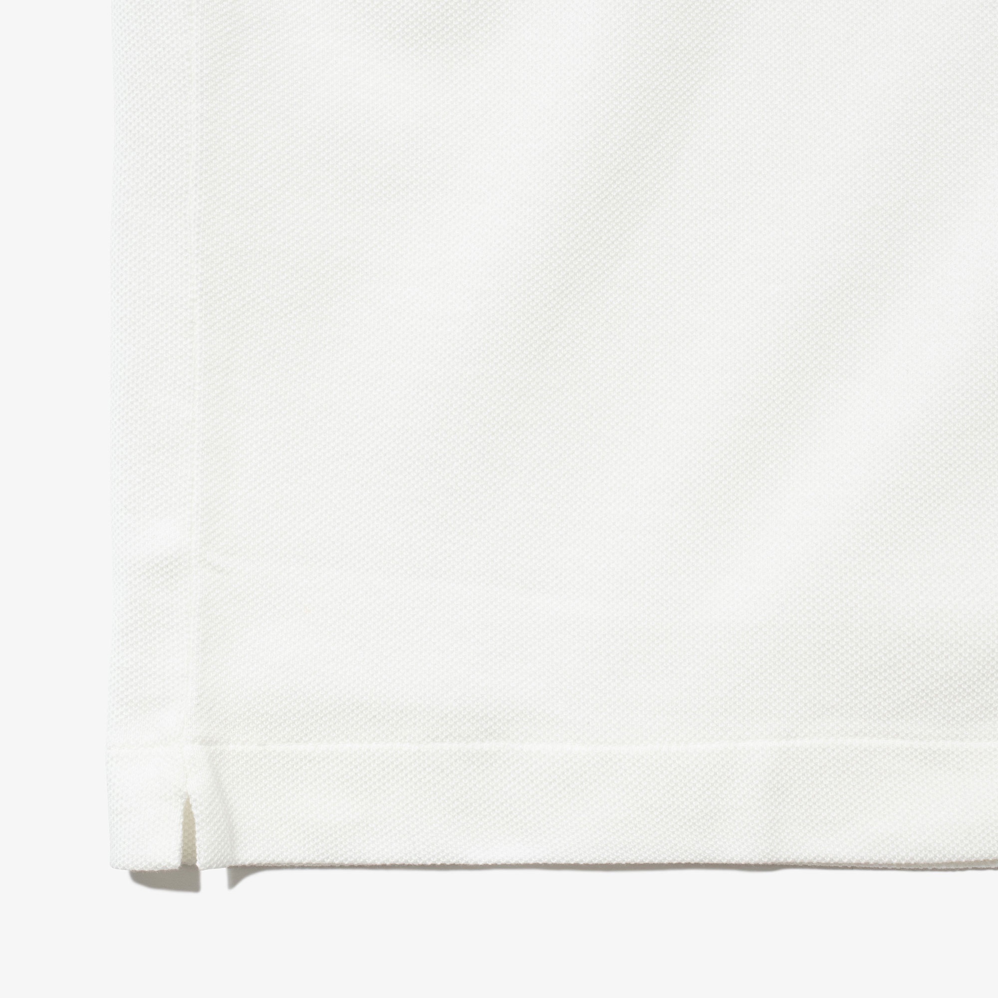 スリーブネームパッチ鹿の子地ポロシャツ