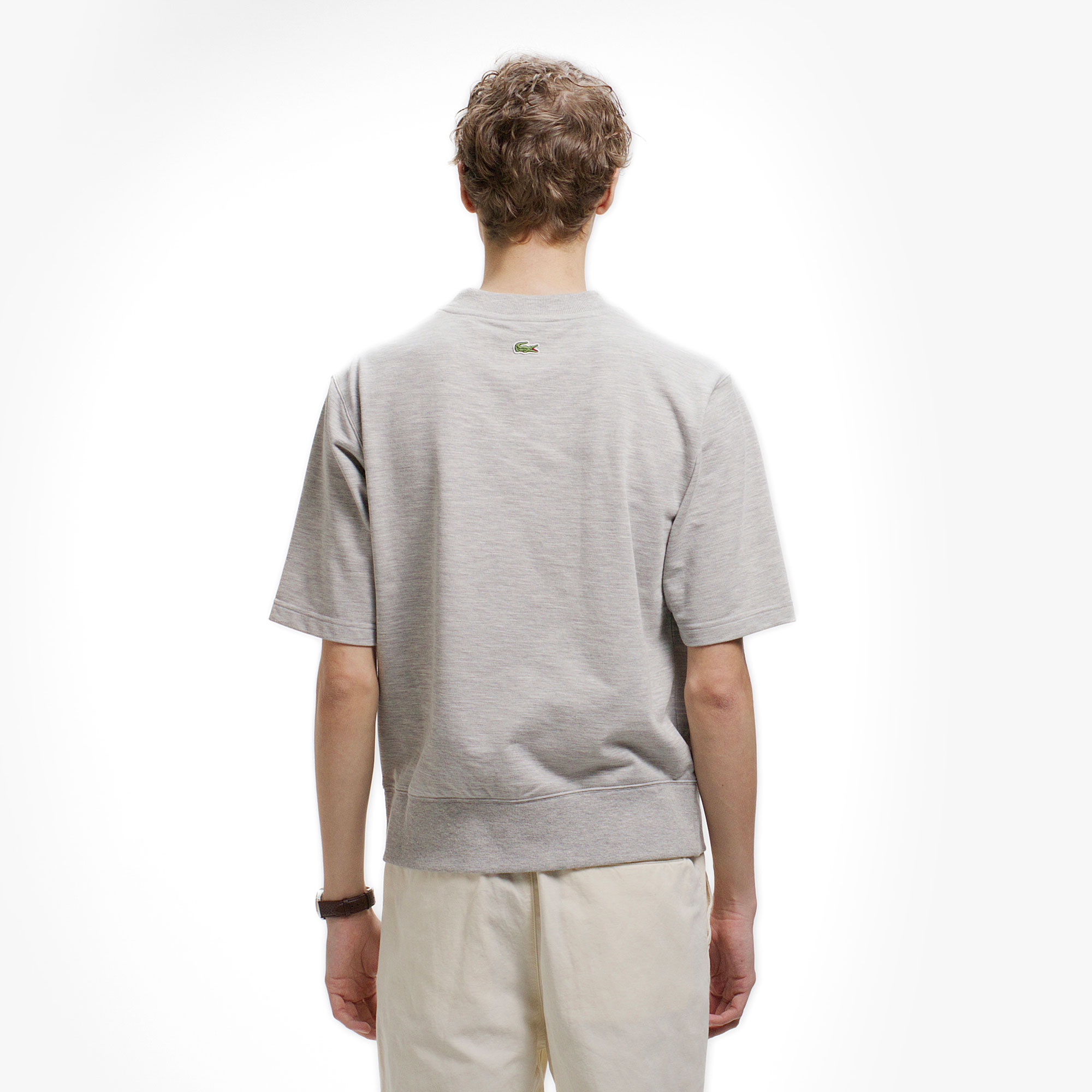 オーバーサイズクロックエンブレムスウェットTシャツ