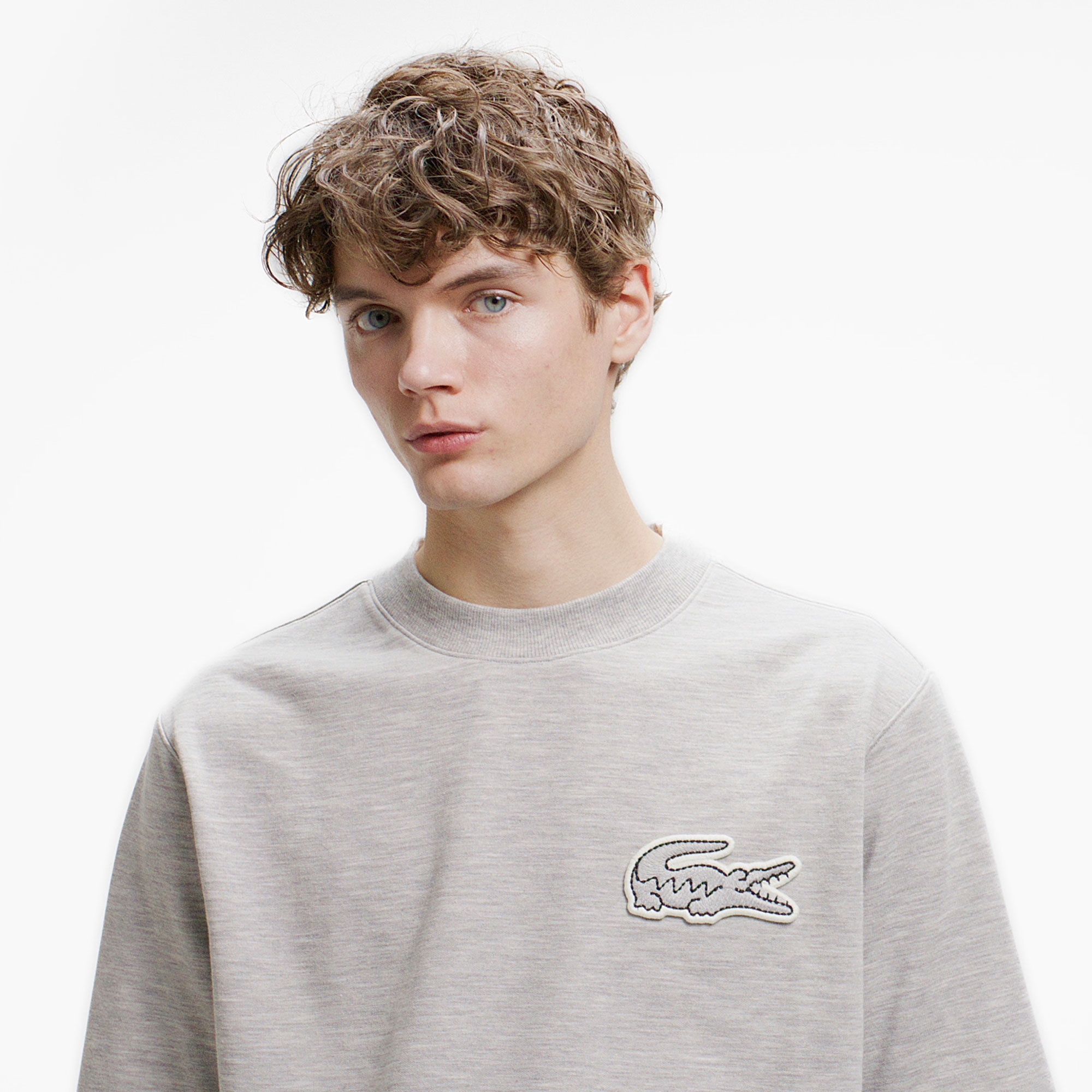 オーバーサイズクロックエンブレムスウェットTシャツ