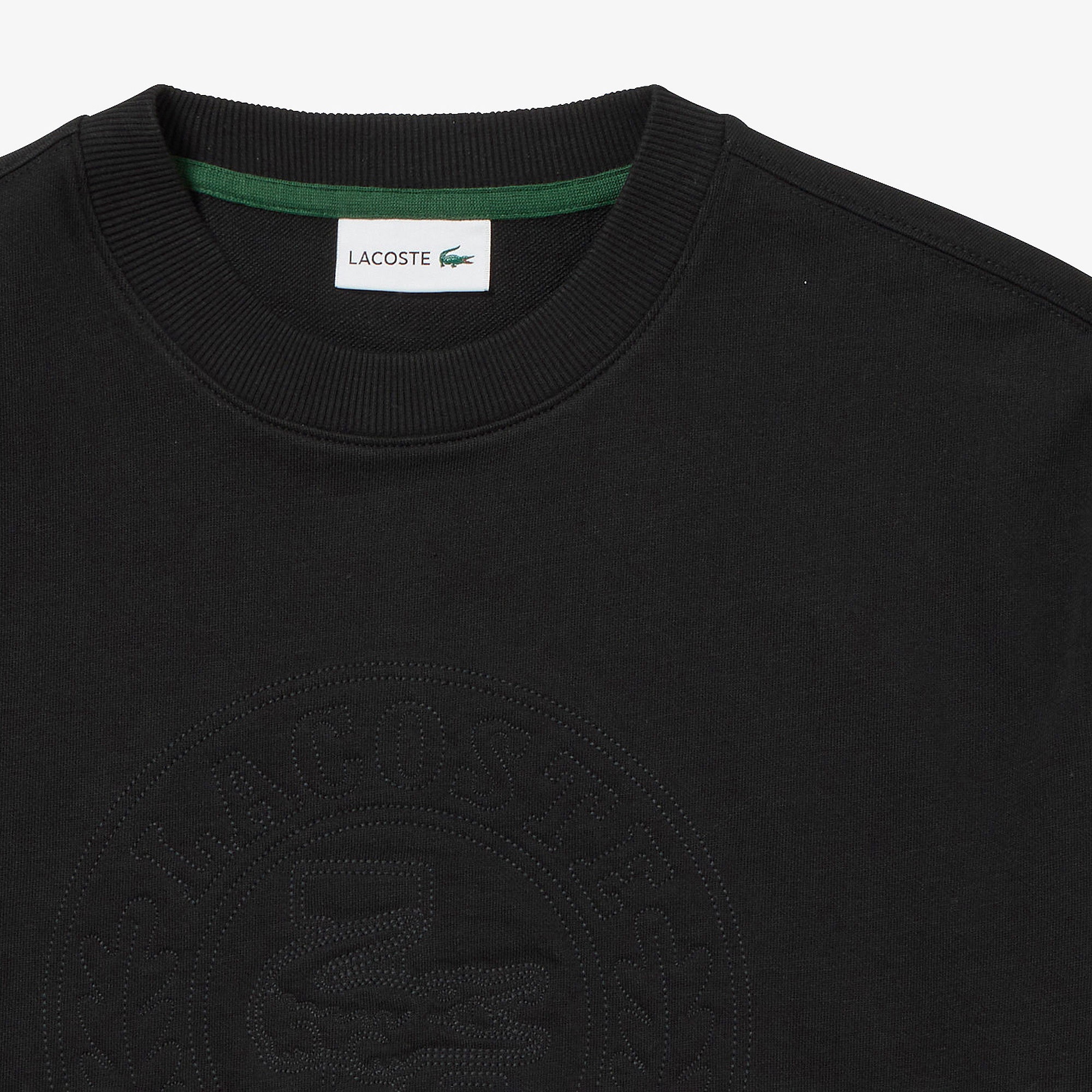 トーン・オン・トーンステッチ半袖スウェット