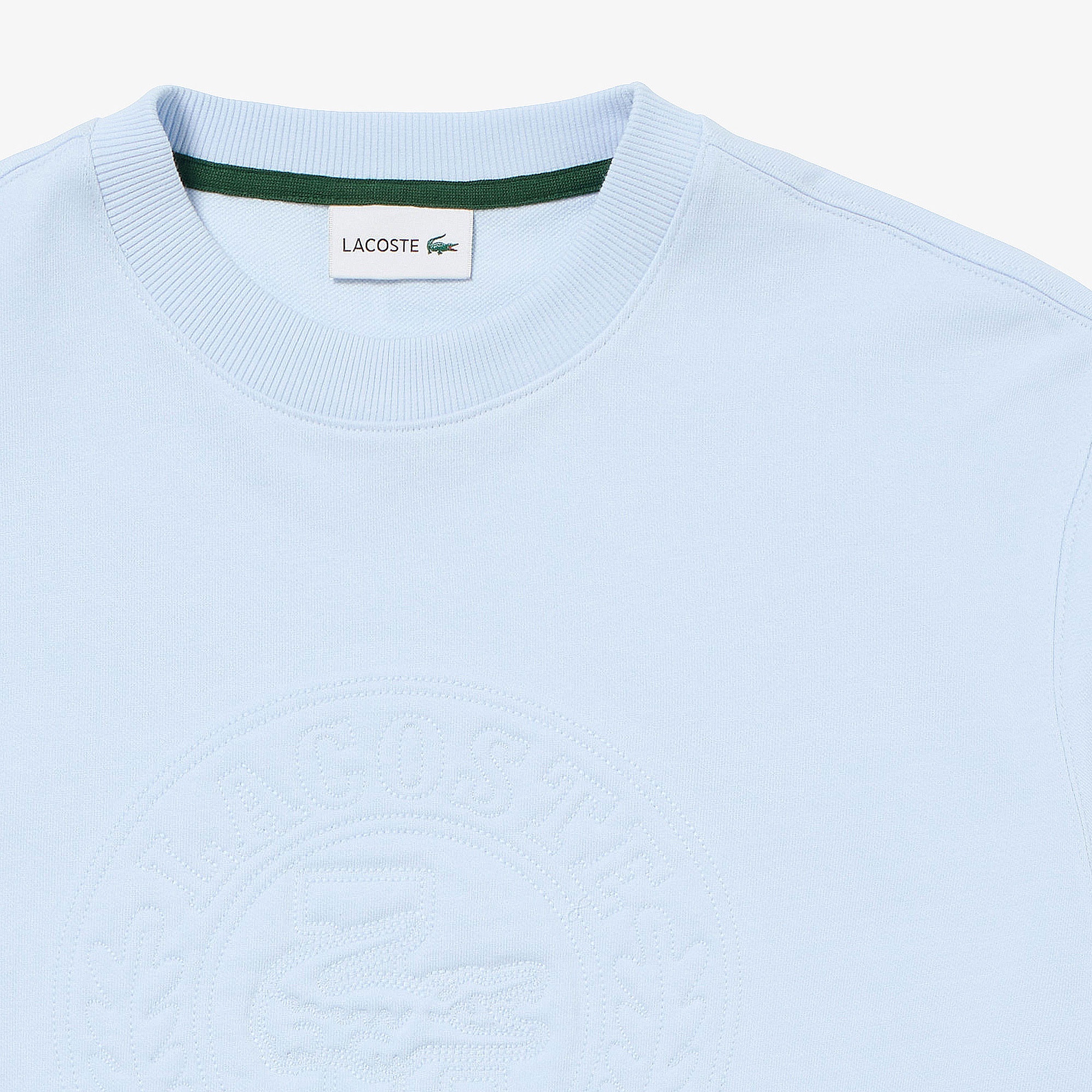 トーン・オン・トーンステッチ半袖スウェット