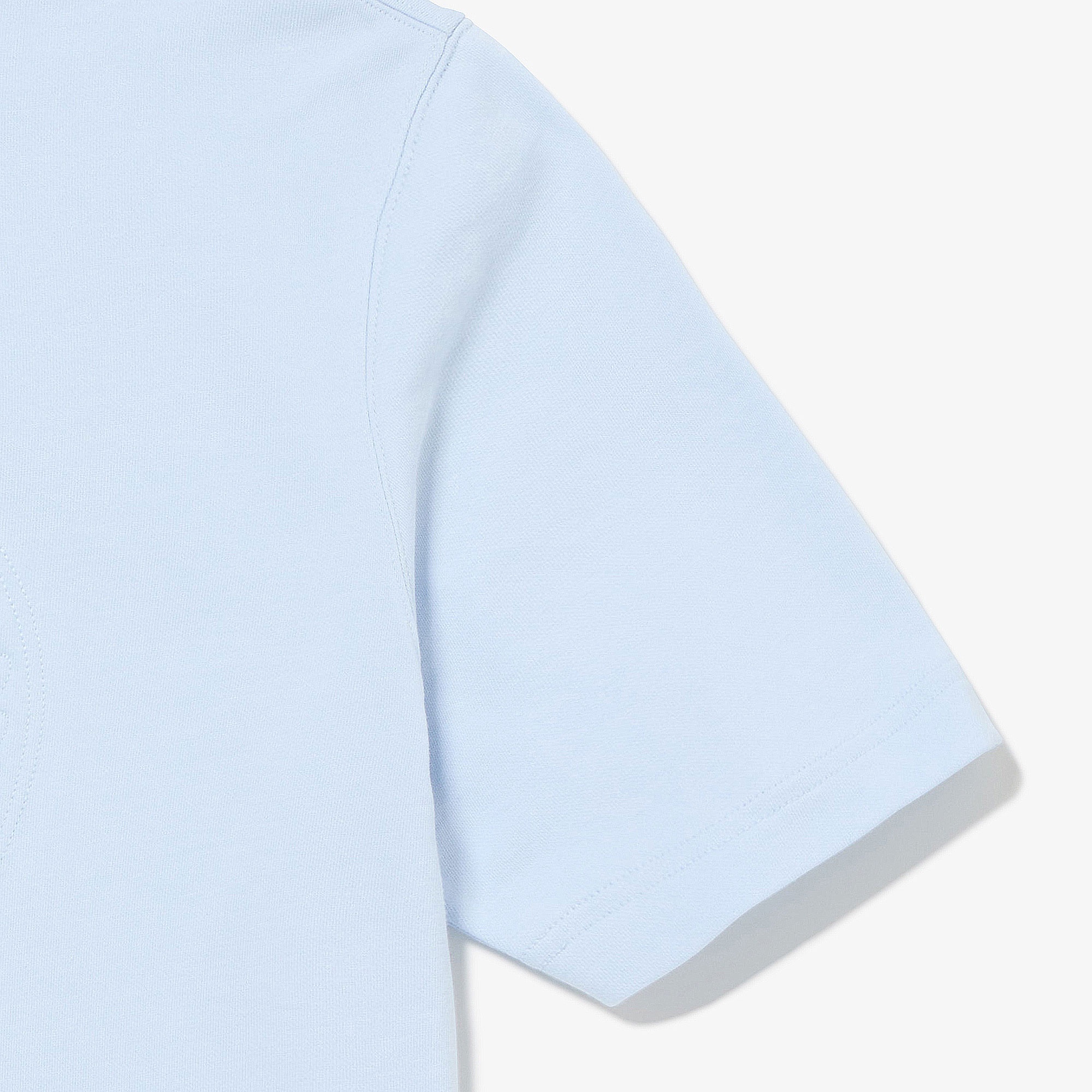 トーン・オン・トーンステッチ半袖スウェット