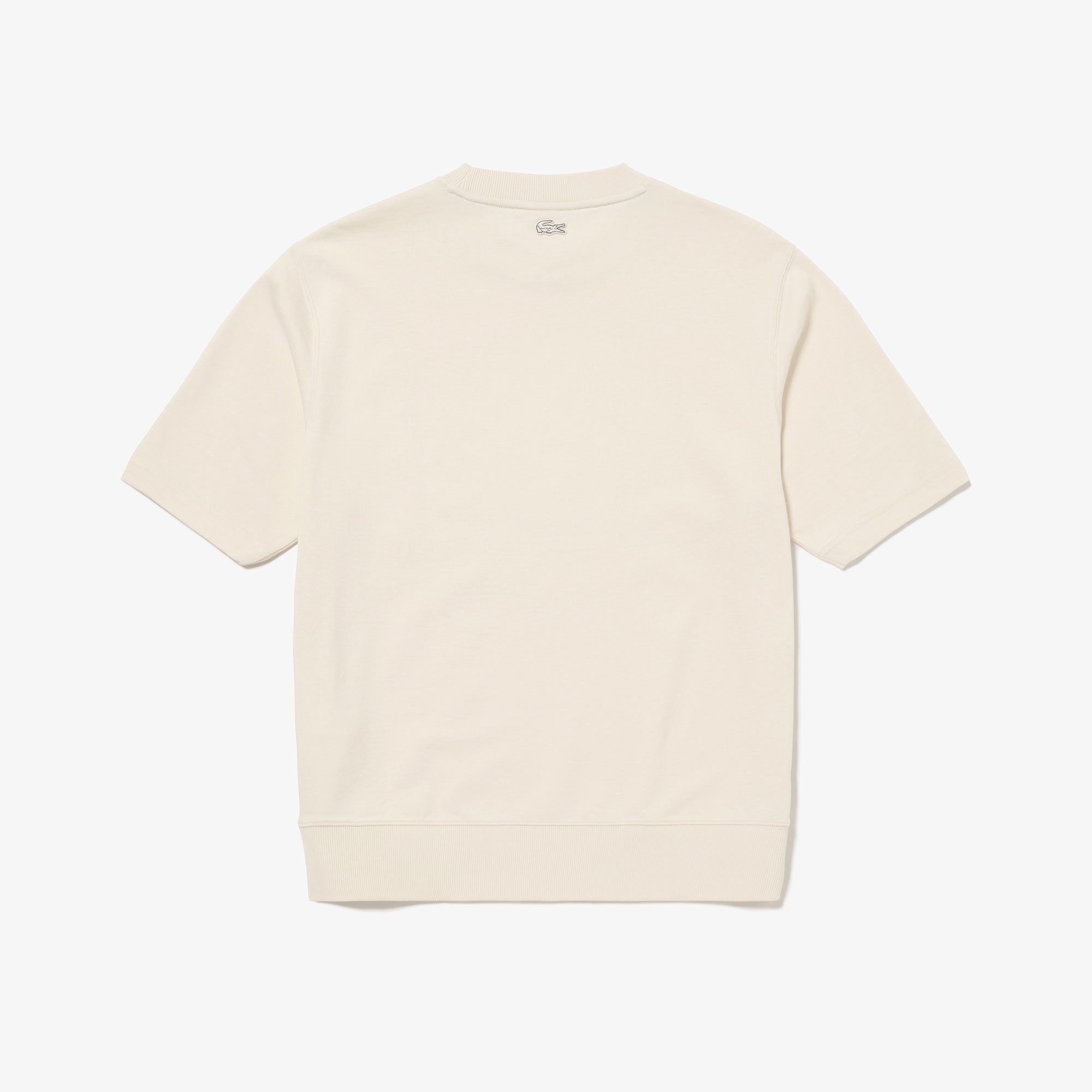 トーン・オン・トーンステッチ半袖スウェット