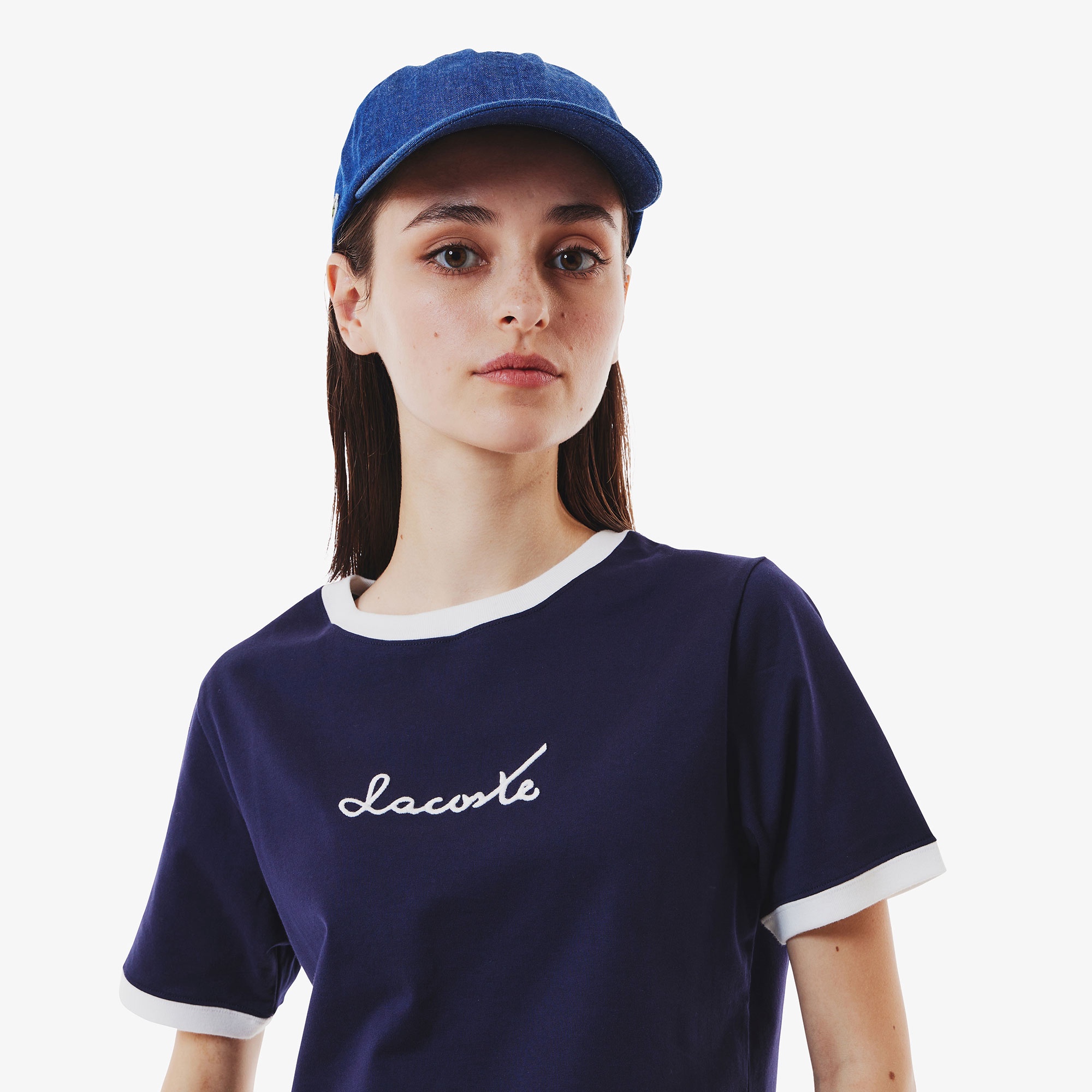 ステッチネーミングリンガーTシャツ