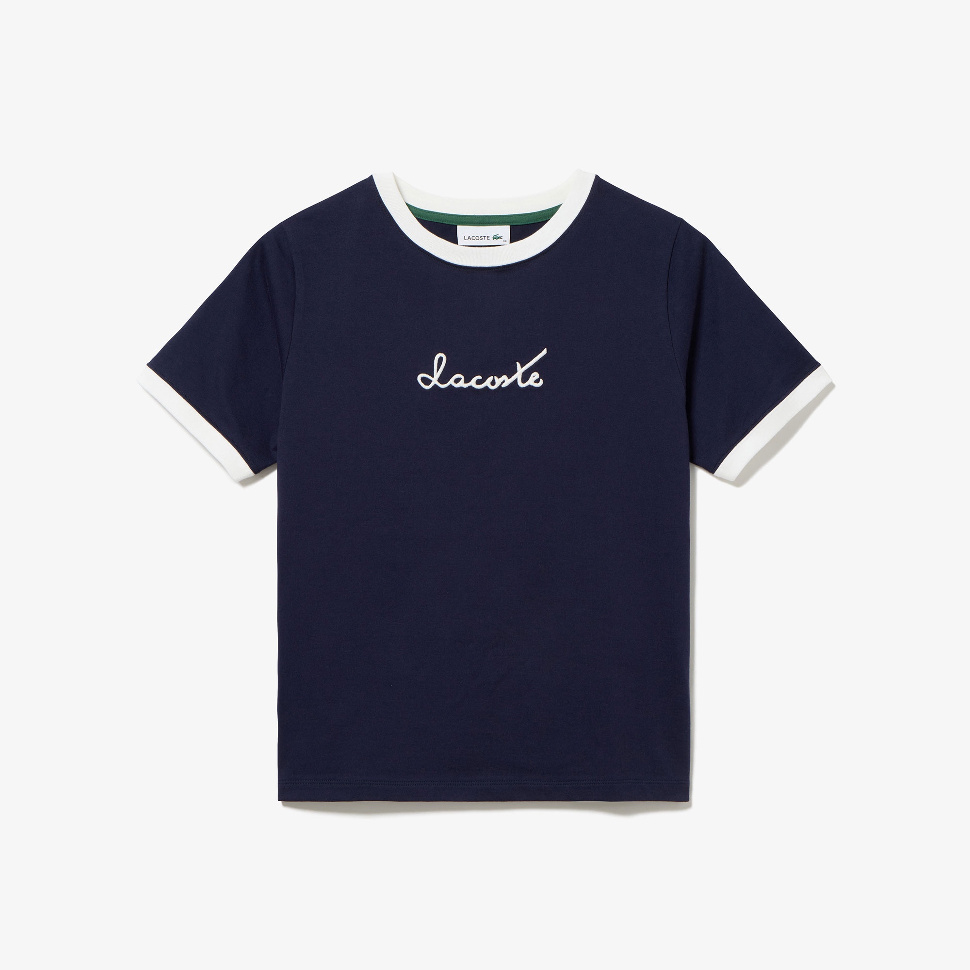 ステッチネーミングリンガーTシャツ