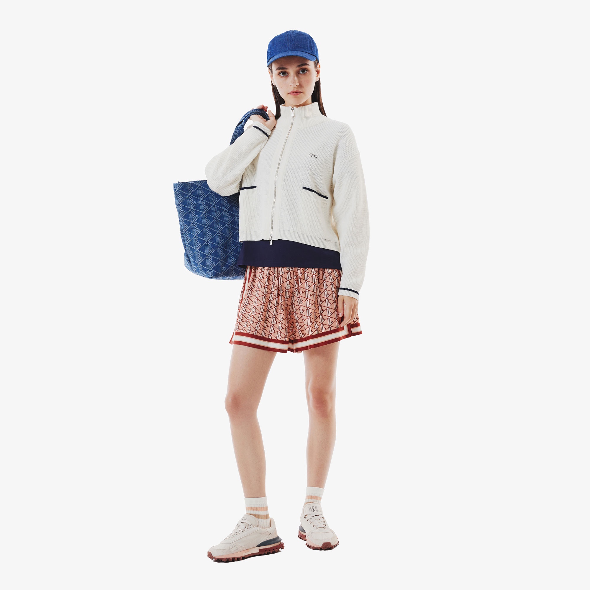 ステッチネーミングリンガーTシャツ