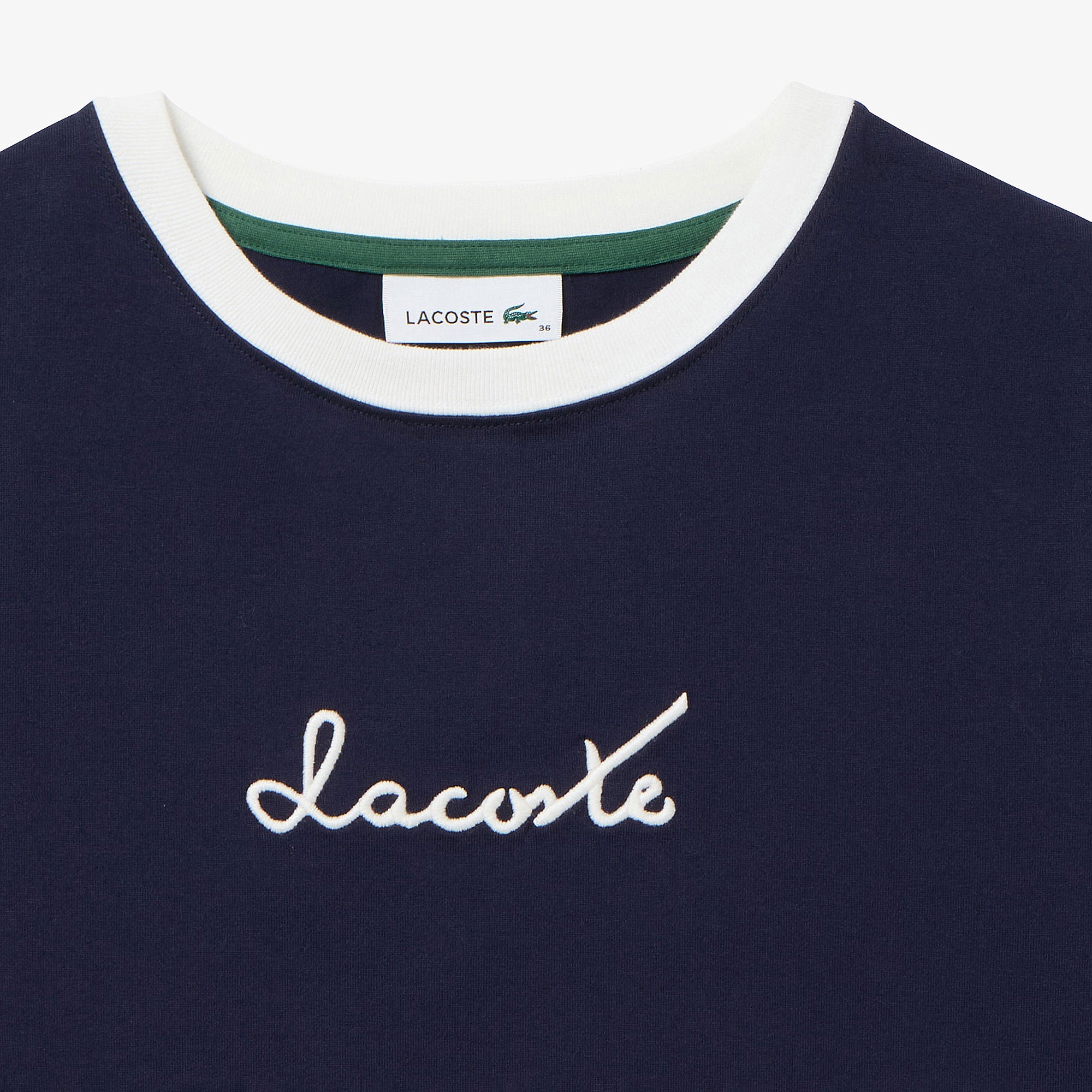 ステッチネーミングリンガーTシャツ