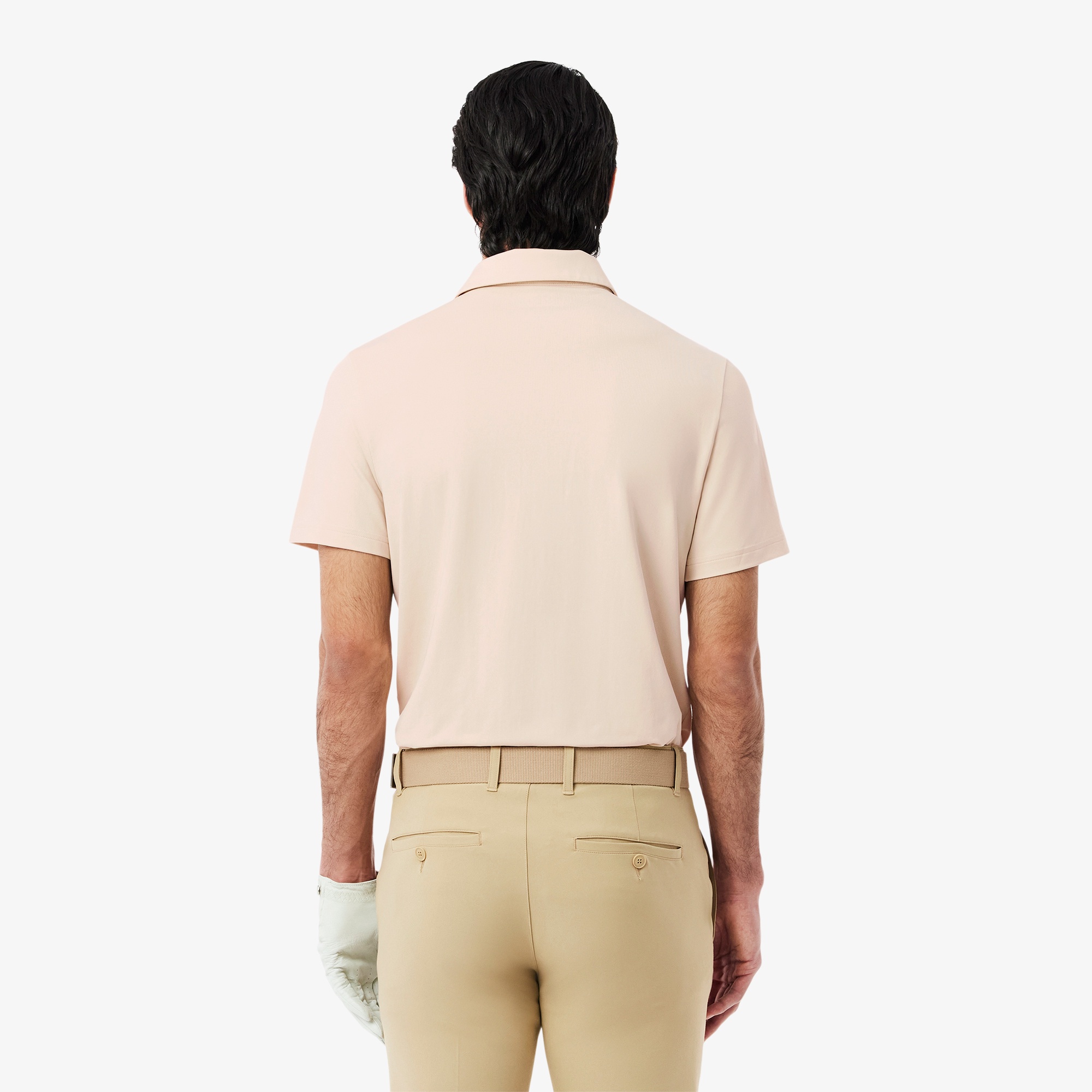 パネルボーダーウルトラドライゴルフポロシャツ