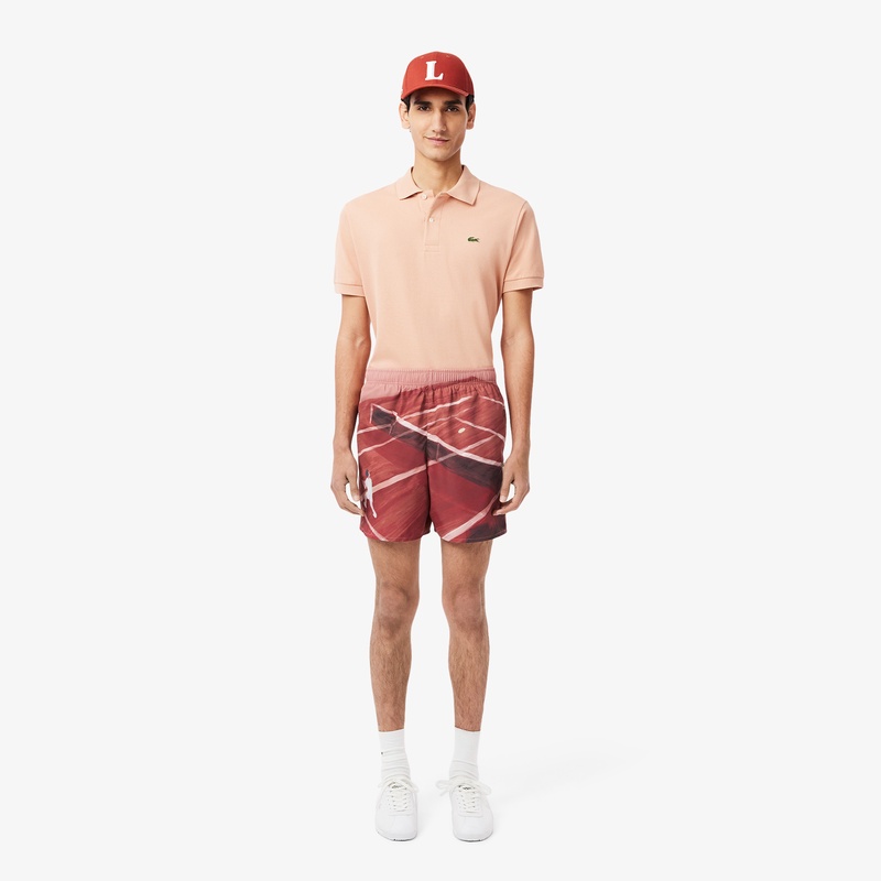 テニスマッチプリントスイムショーツ MH2126 - ラコステ（LACOSTE
