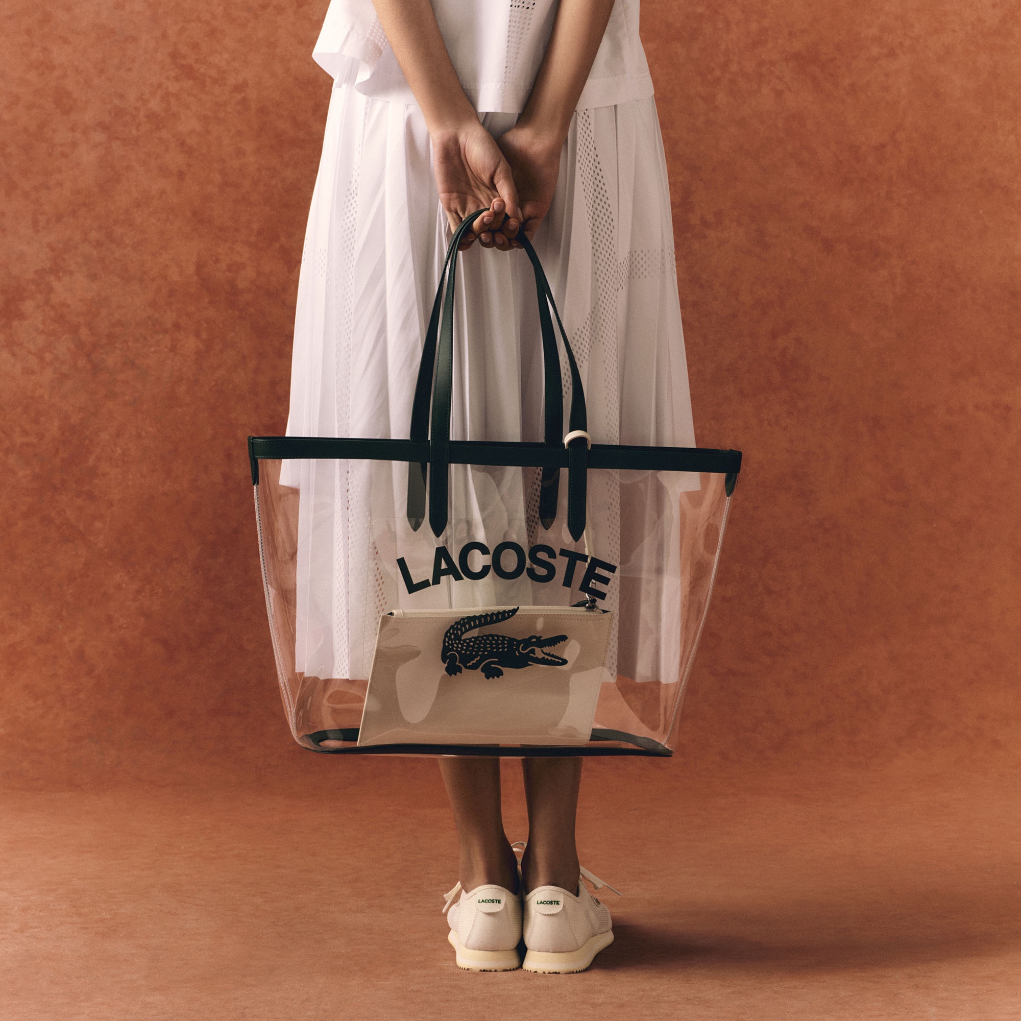 アンナシーズナル クリアトートバッグ