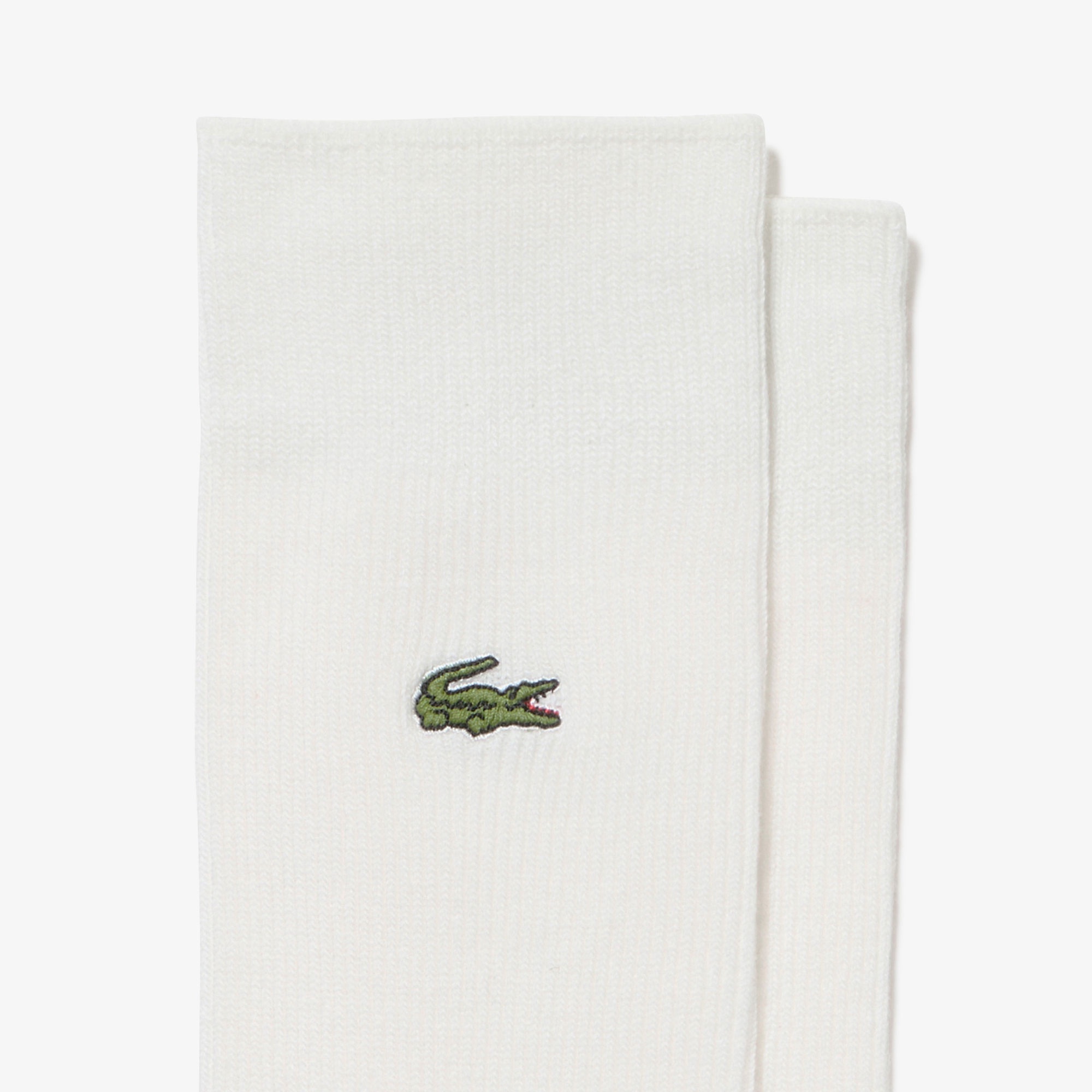 クロックエンブレム1×1リブニットソックス