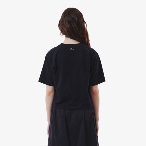 ワイド＆ショートネームステッチTシャツ
