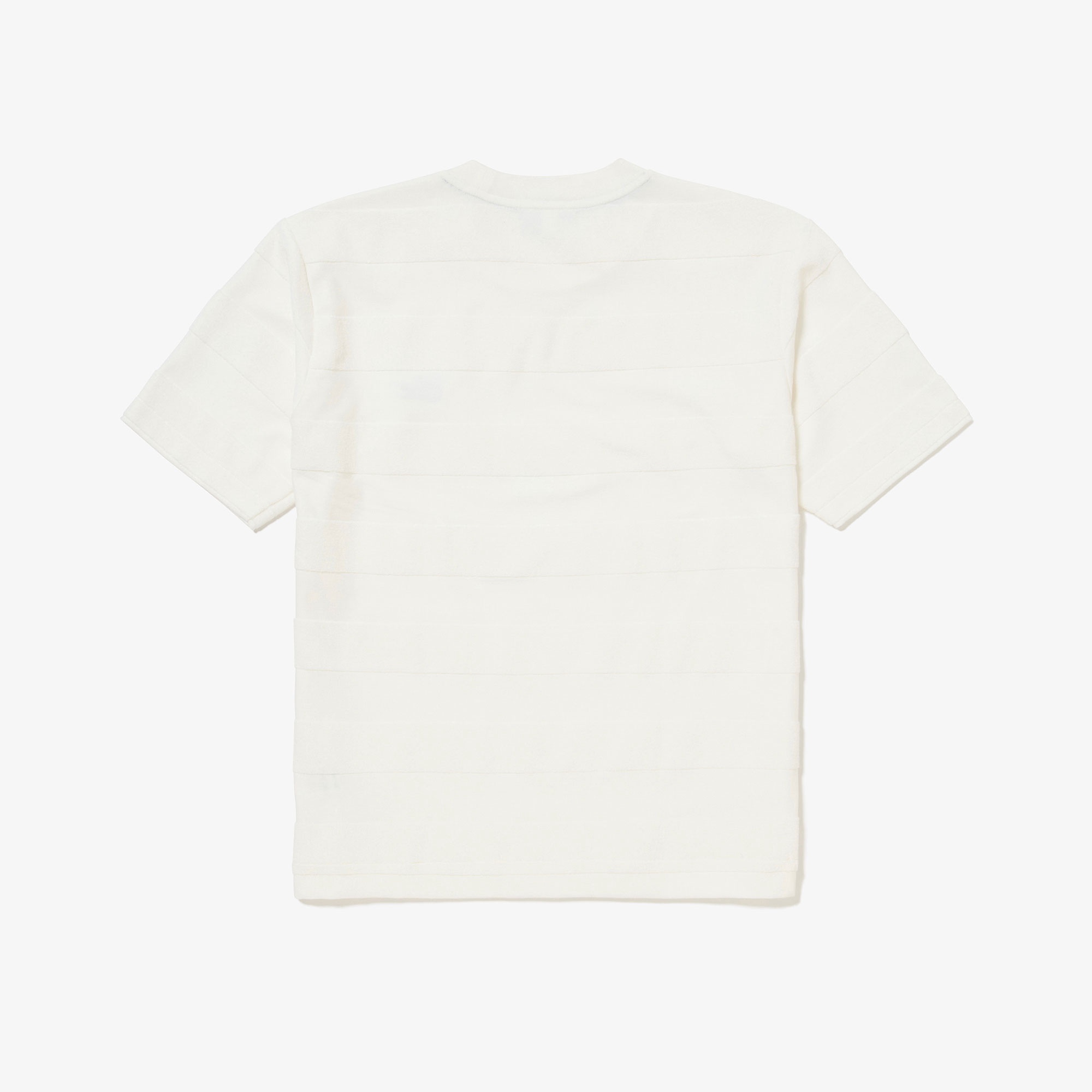 パイル地切り替え同色ボーダーTシャツ
