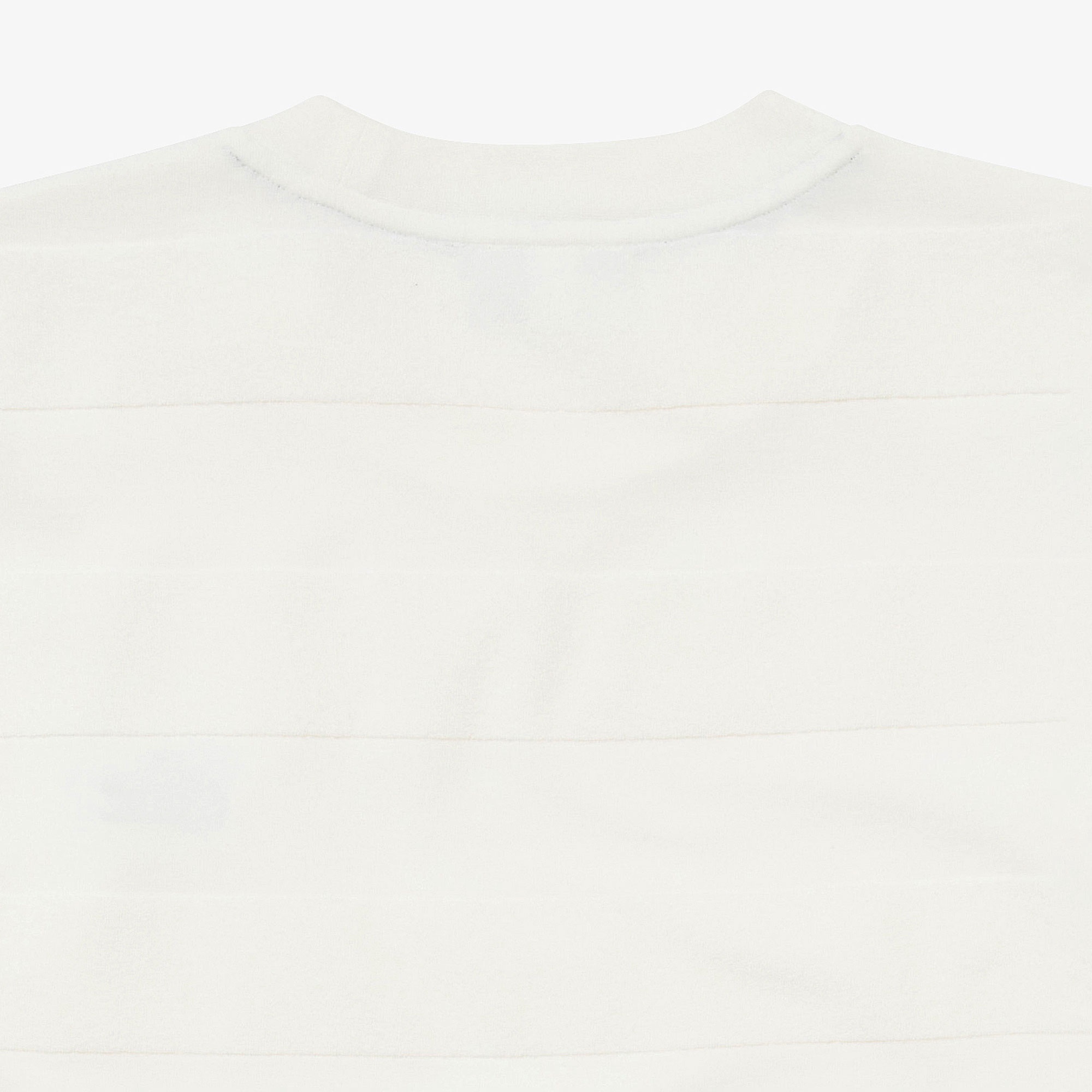パイル地切り替え同色ボーダーTシャツ
