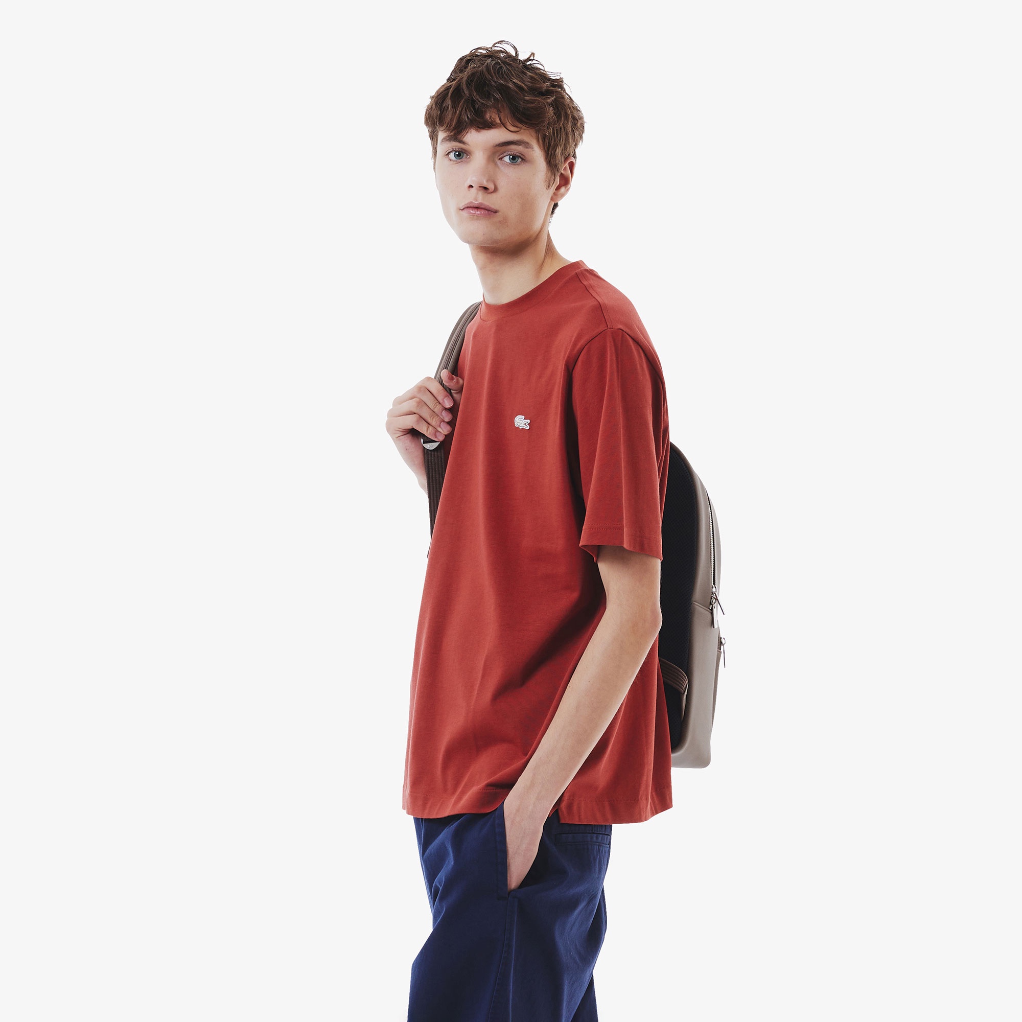 バックプリントベーシックTシャツ